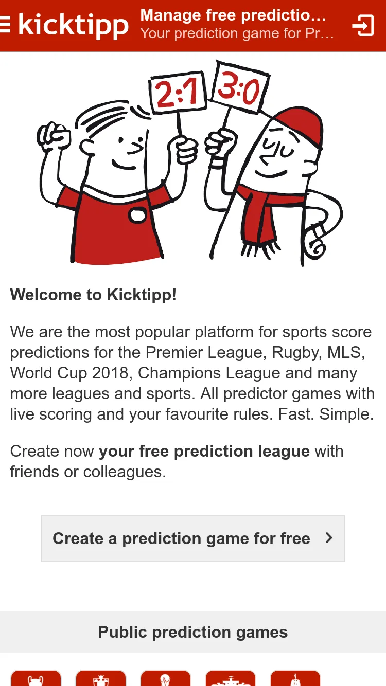 Kicktipp - The predictor game | Indus Appstore | Screenshot