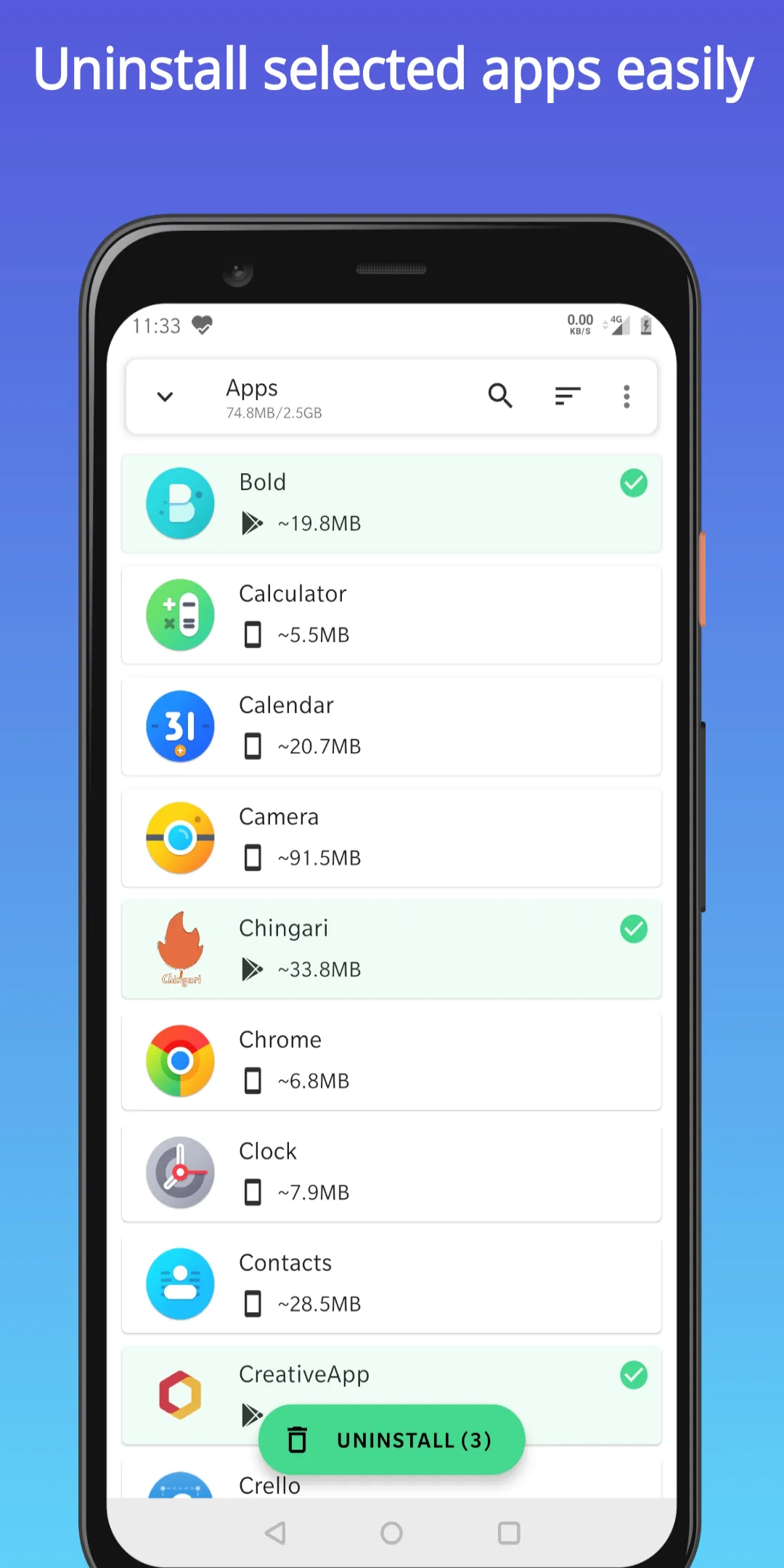 Apps Manager - APK Manager | Indus Appstore | Screenshot