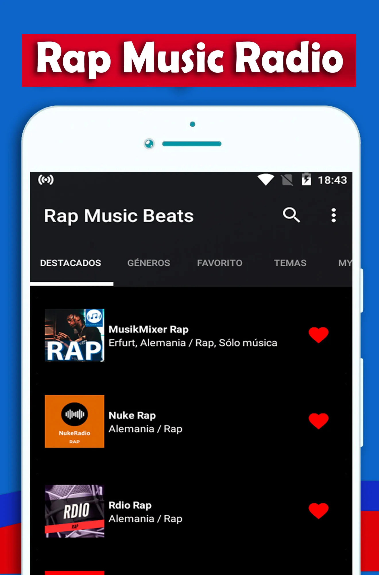 Rap Music Radio | Indus Appstore | Screenshot