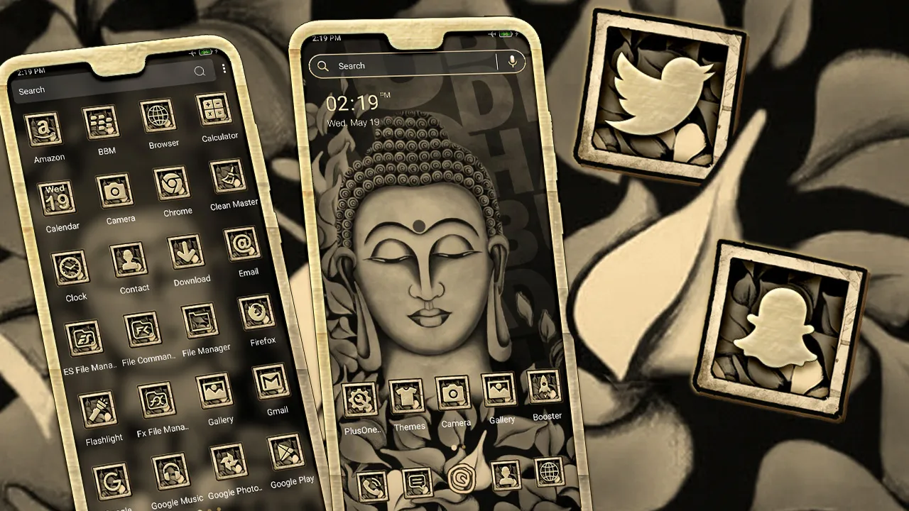 Buddha Launcher Theme | Indus Appstore | Screenshot