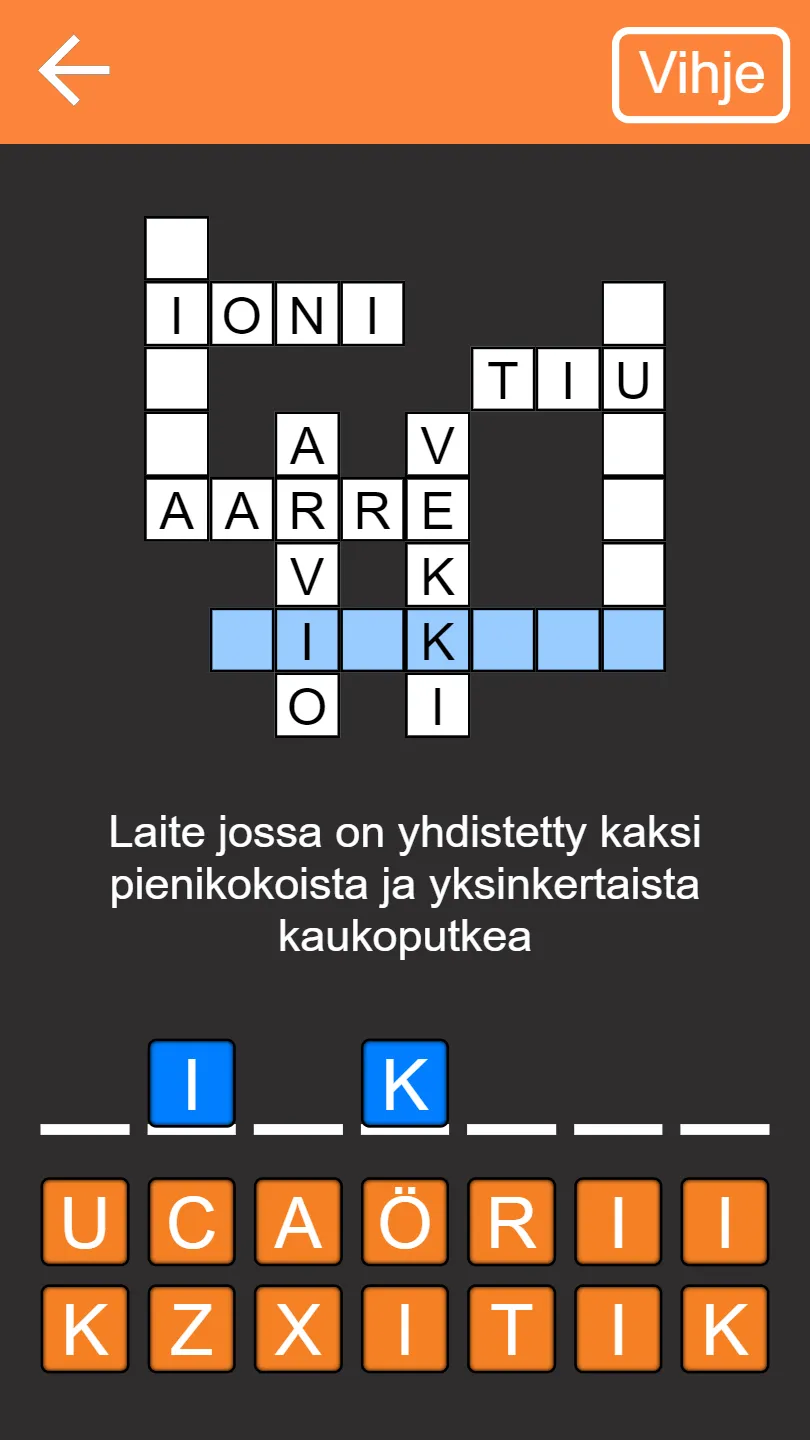 Sanaristikko | Indus Appstore | Screenshot