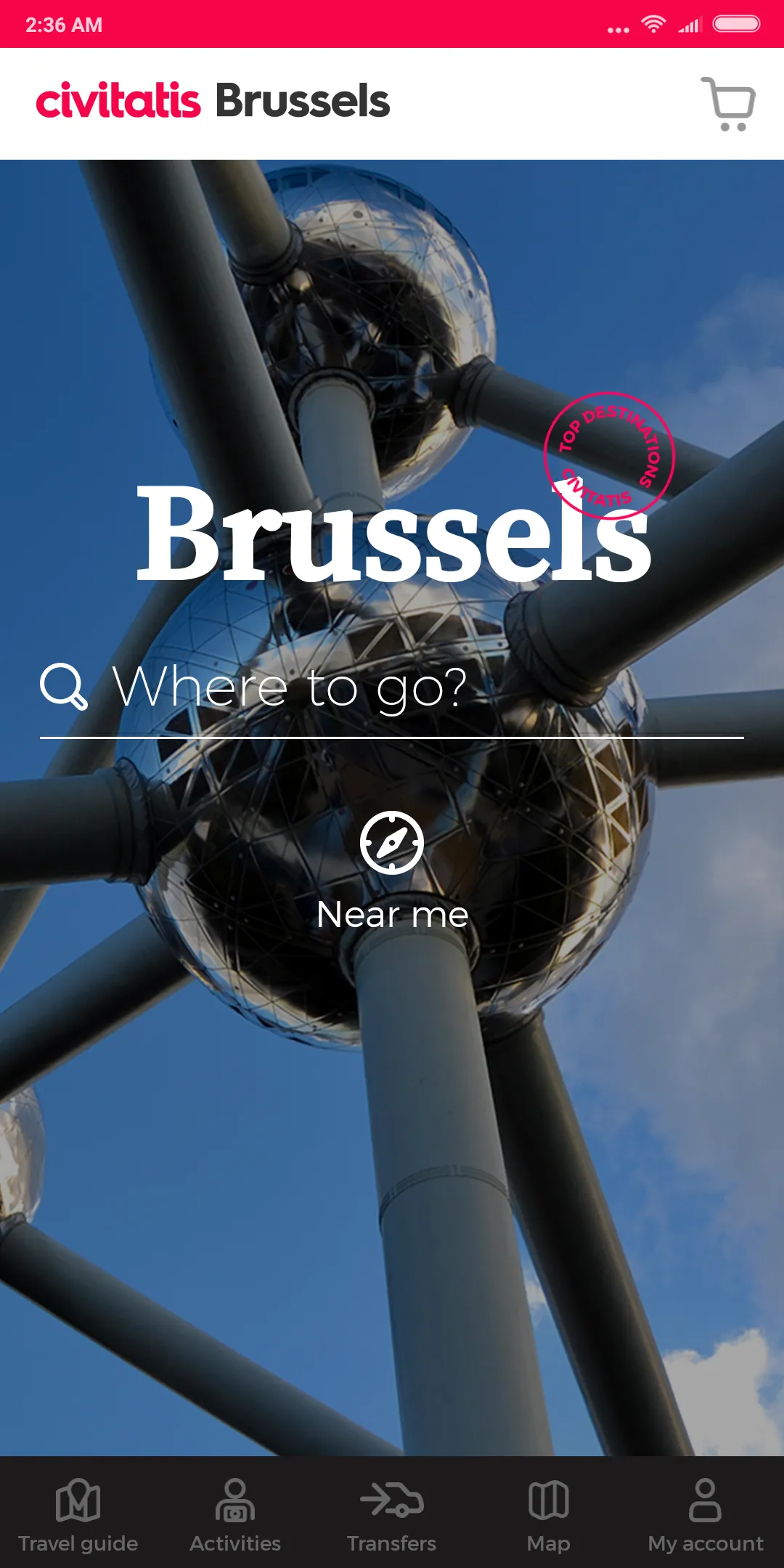 Brussels Guide by Civitatis | Indus Appstore | Screenshot