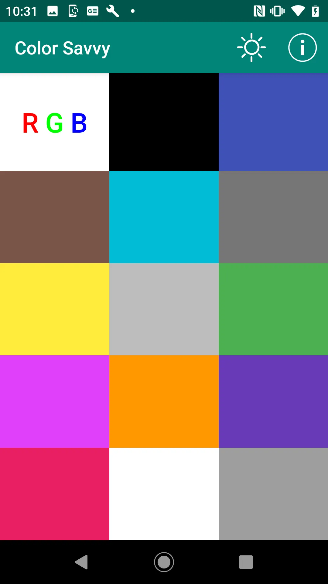 Color Savvy | Indus Appstore | Screenshot