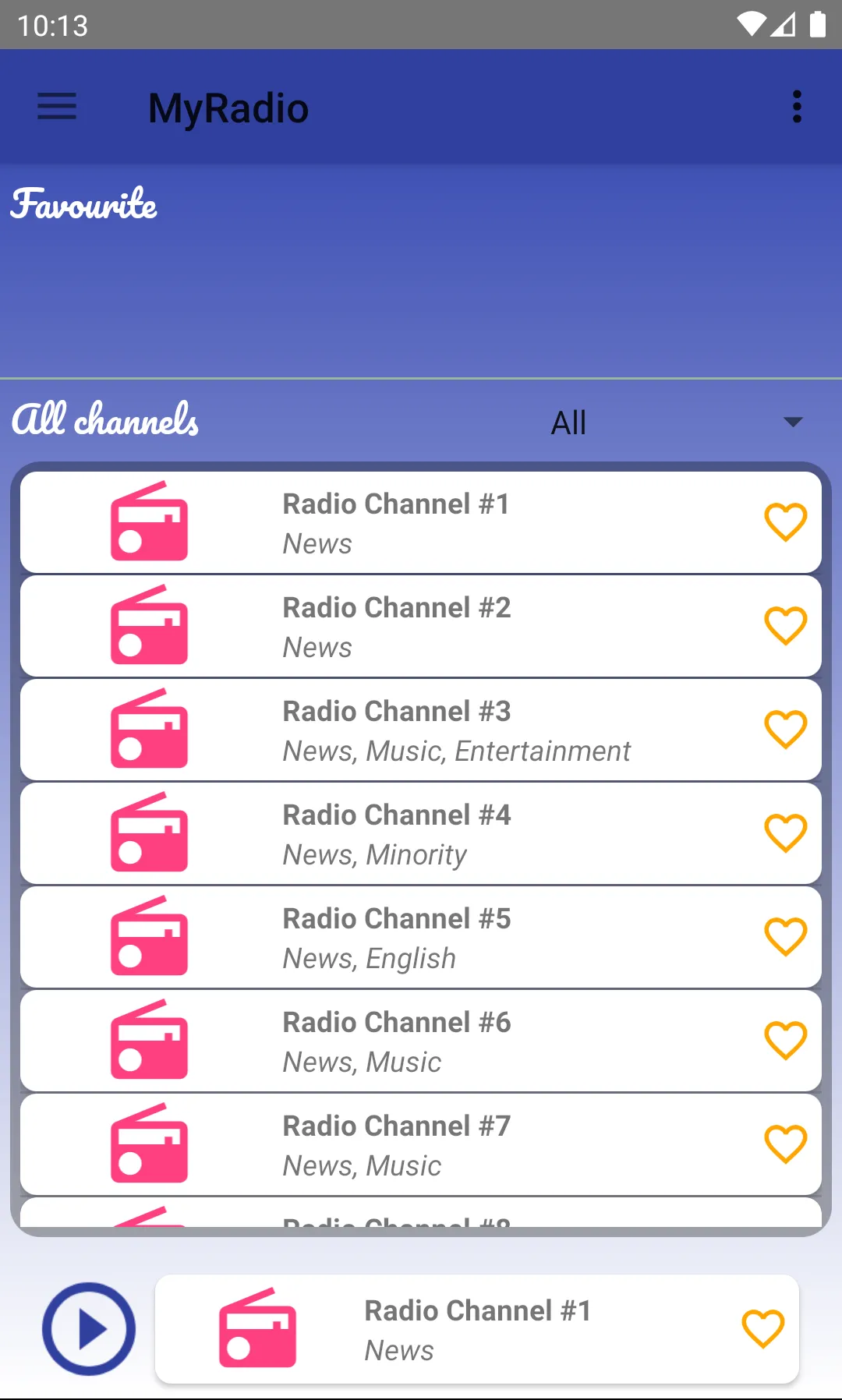 Online Radio, Learning Radio | Indus Appstore | Screenshot