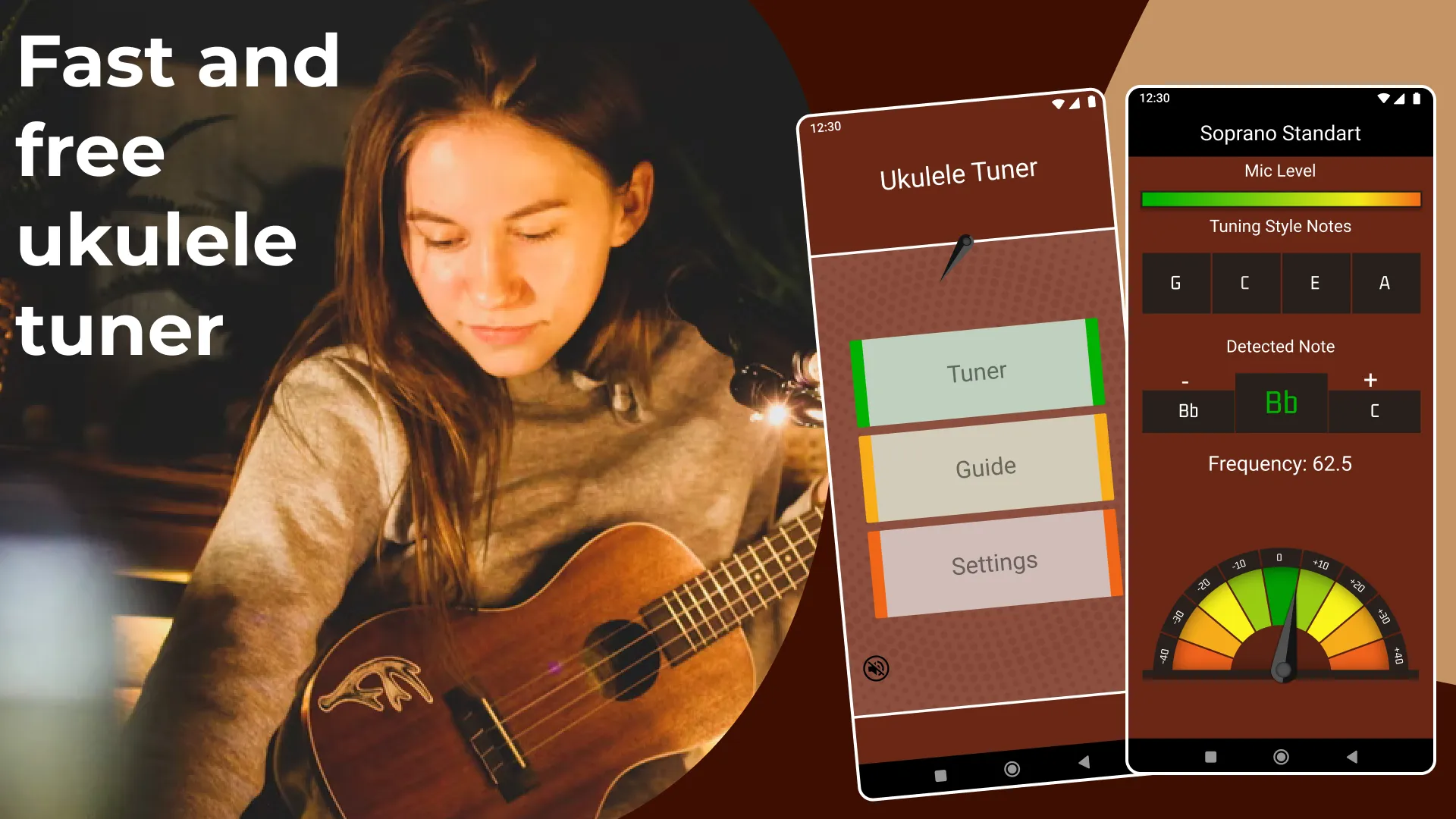 Ukulele Tuner | Indus Appstore | Screenshot