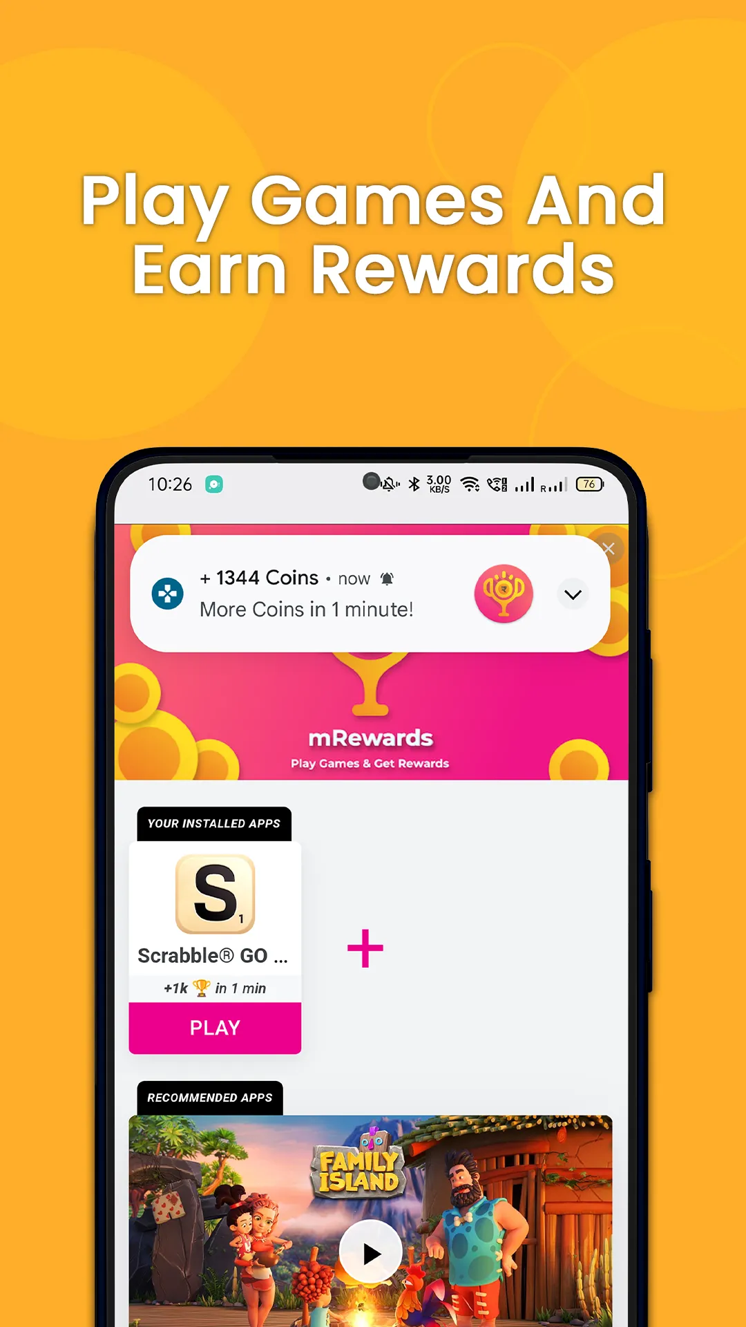 mRewards - Games & Earn Money | Indus Appstore | Screenshot