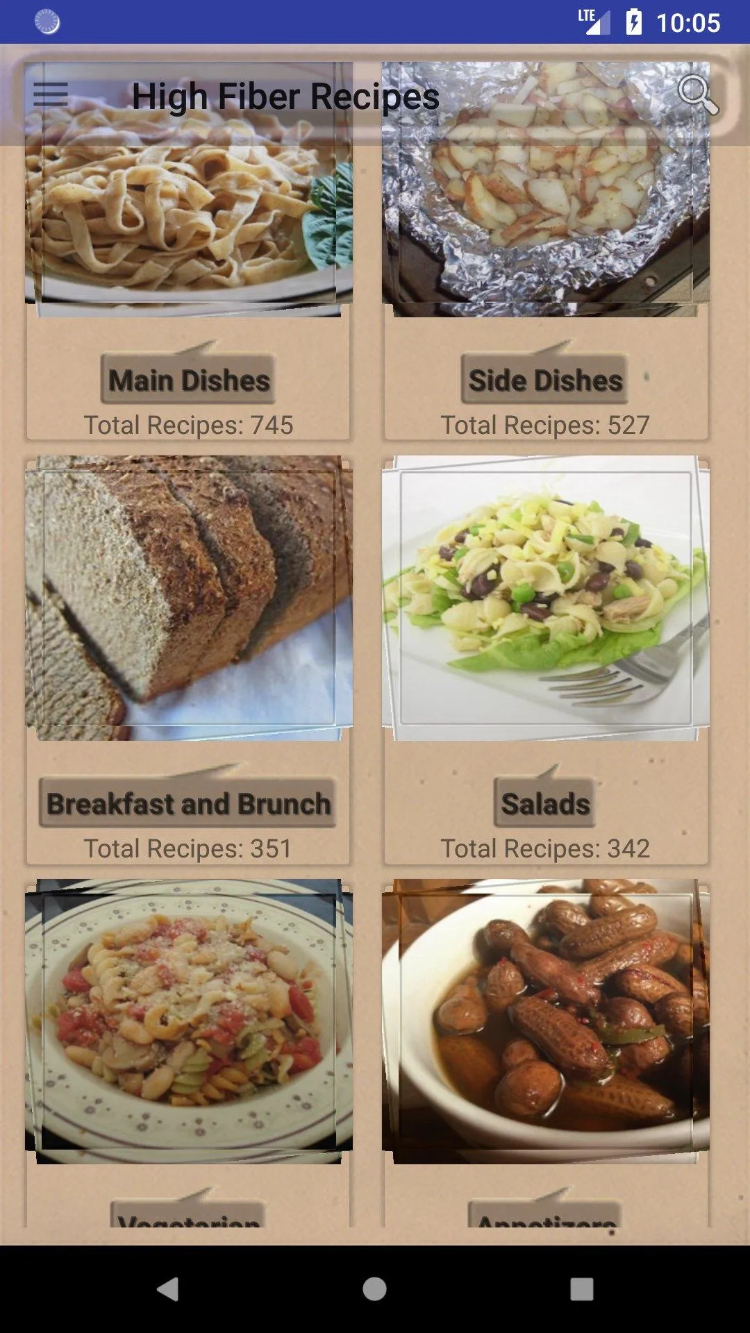 High Fiber Recipes | Indus Appstore | Screenshot