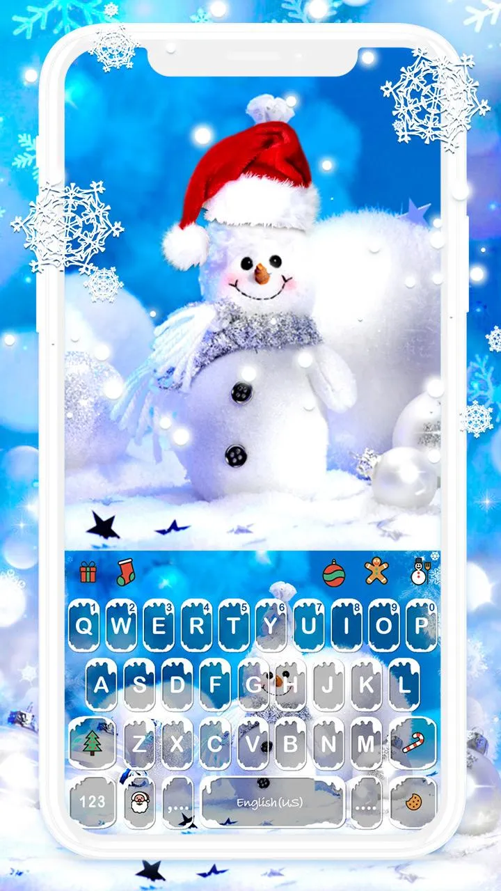 Blue Christmas Theme | Indus Appstore | Screenshot