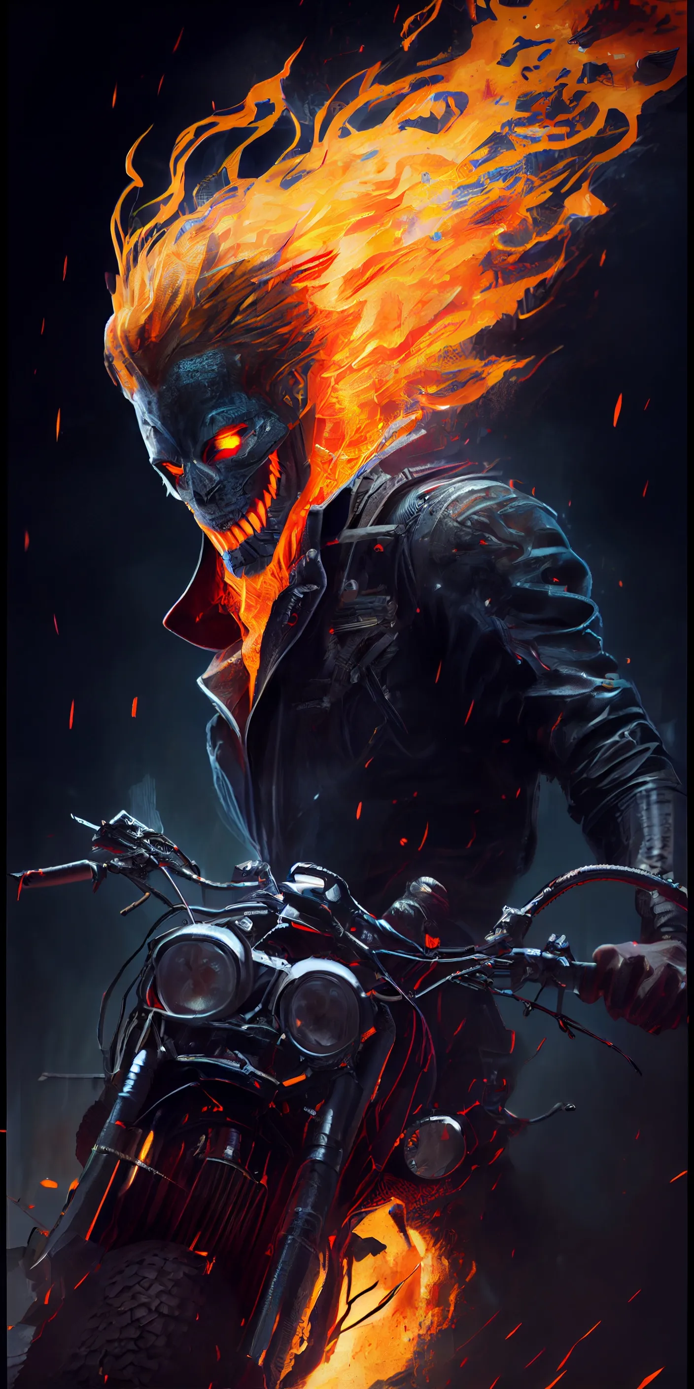 Flame Skull Wallpapers 2023 HD | Indus Appstore | Screenshot