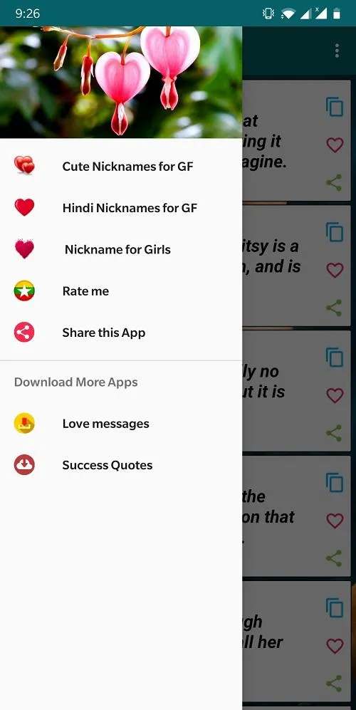 Cute Nicknames for girlfriend | Indus Appstore | Screenshot