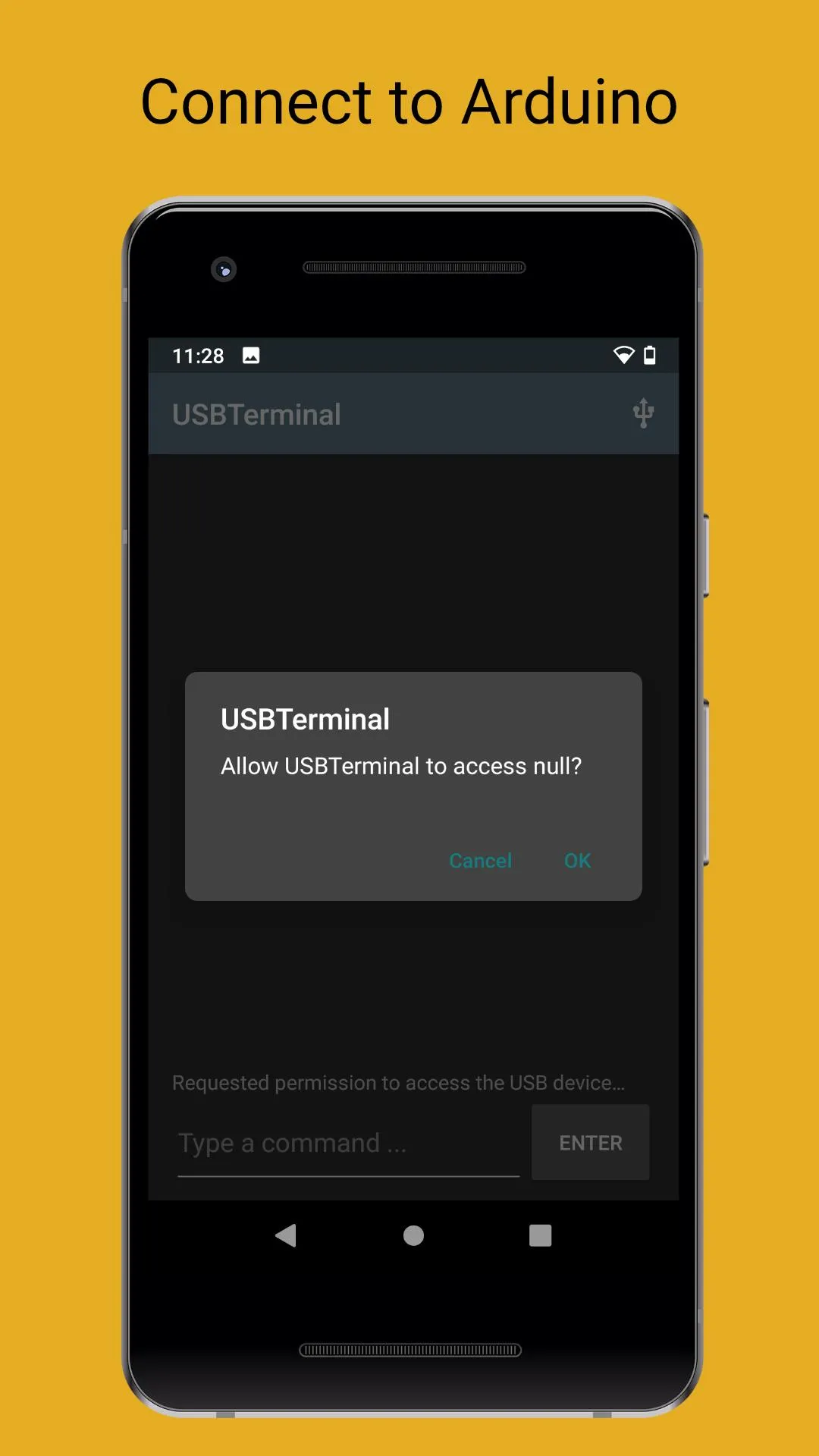 Arduino USB Terminal (Open) | Indus Appstore | Screenshot