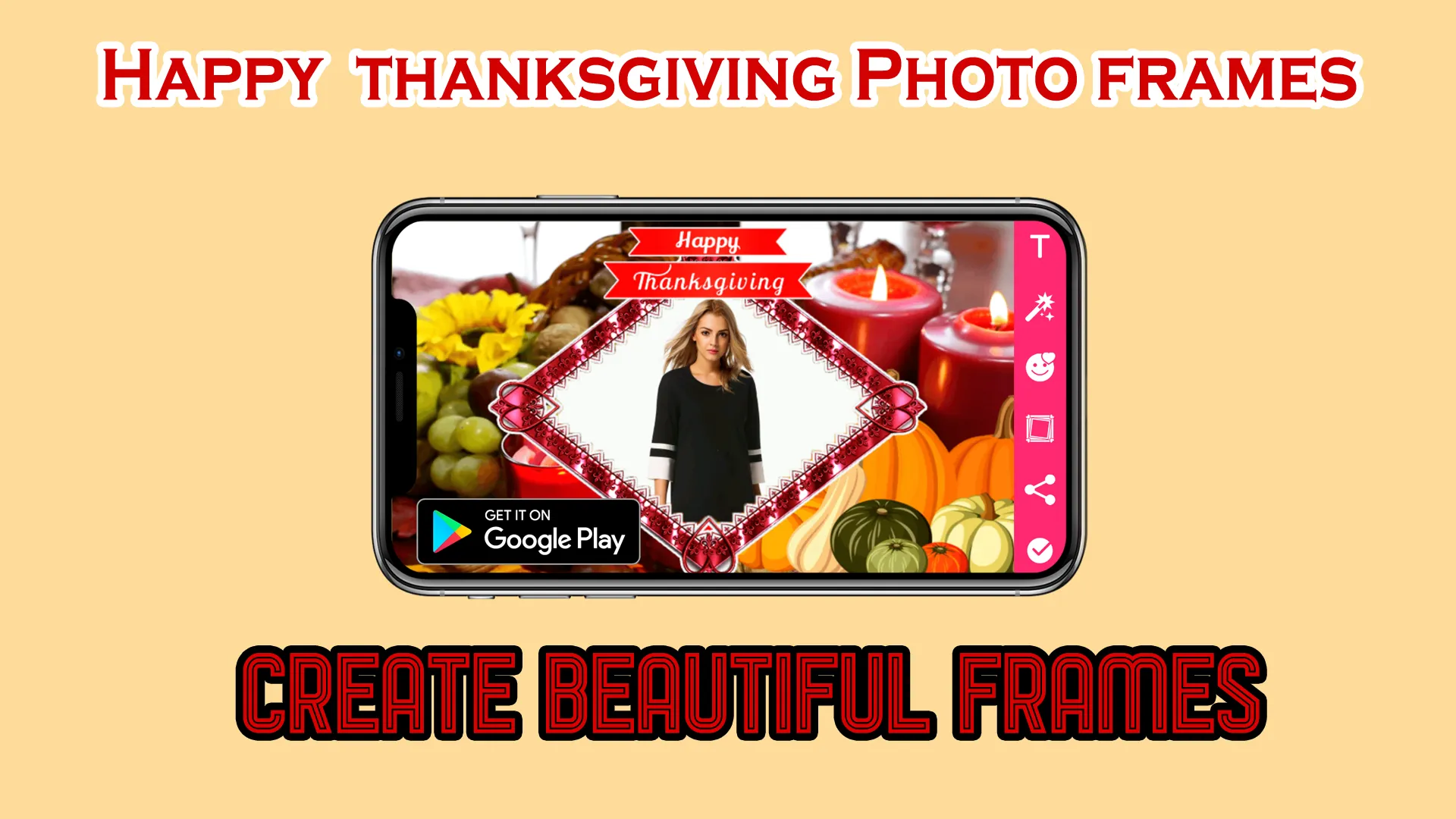 Thanksgiving Photo Frames | Indus Appstore | Screenshot