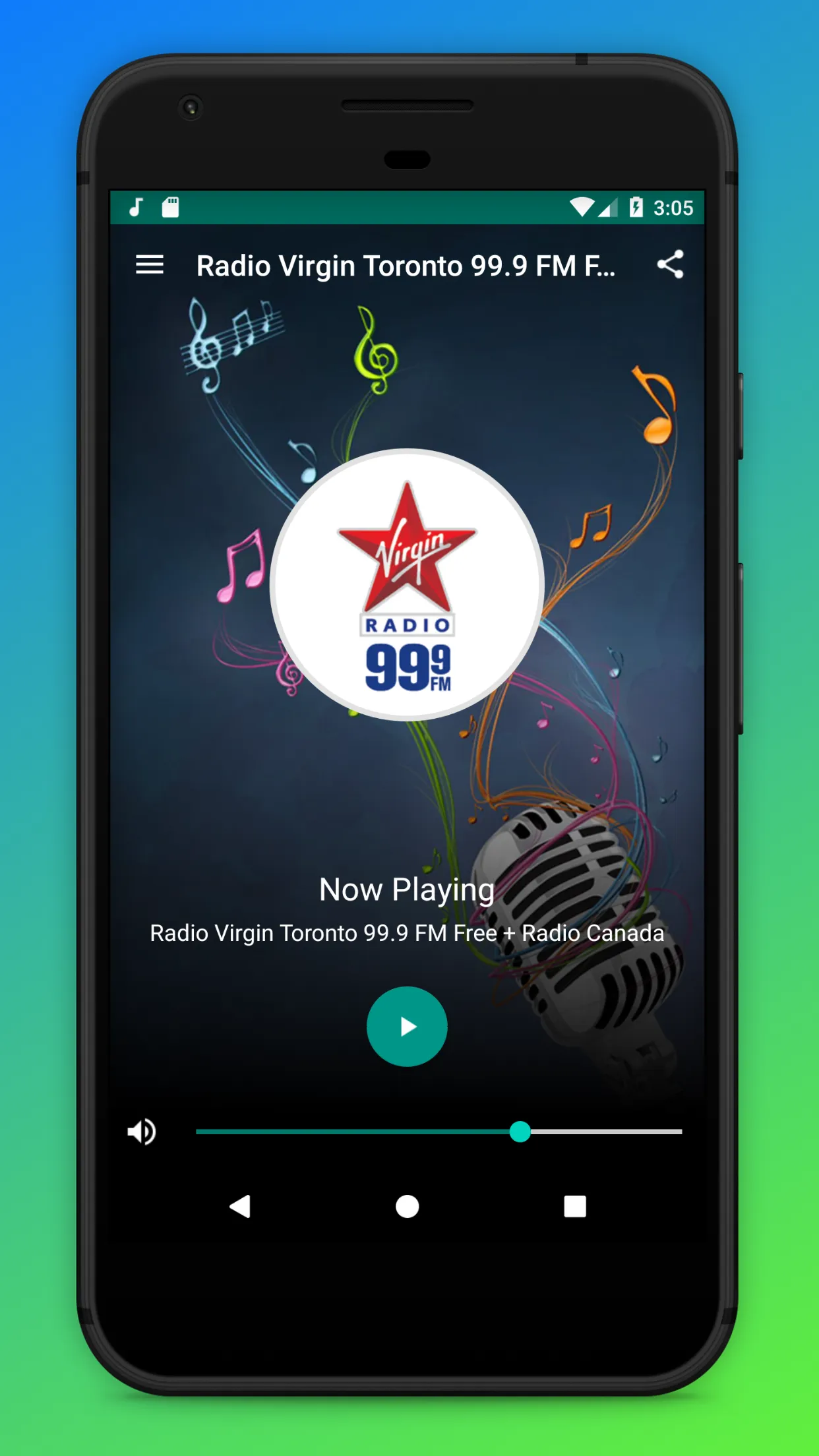 99.9 Virgin Radio Toronto App | Indus Appstore | Screenshot