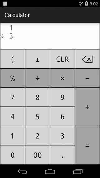 Calculator, no rounding errors | Indus Appstore | Screenshot