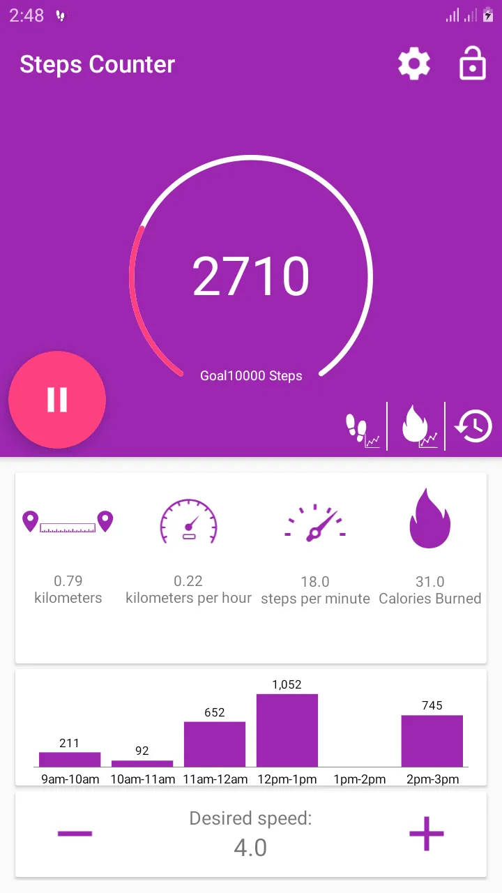 Count your steps app | Indus Appstore | Screenshot