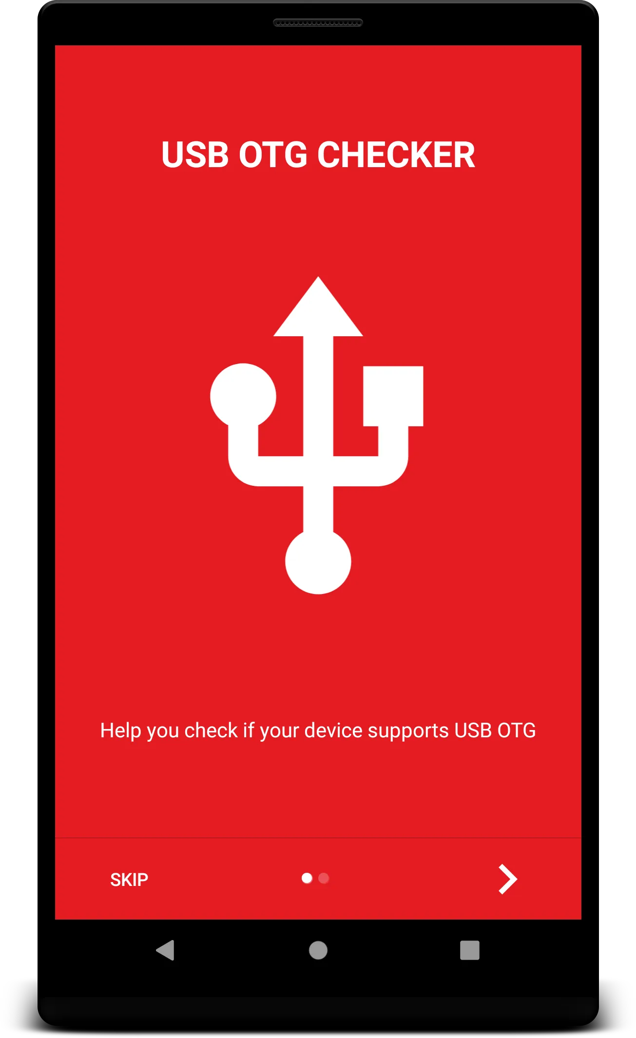 USB OTG Checker - Check USB OT | Indus Appstore | Screenshot