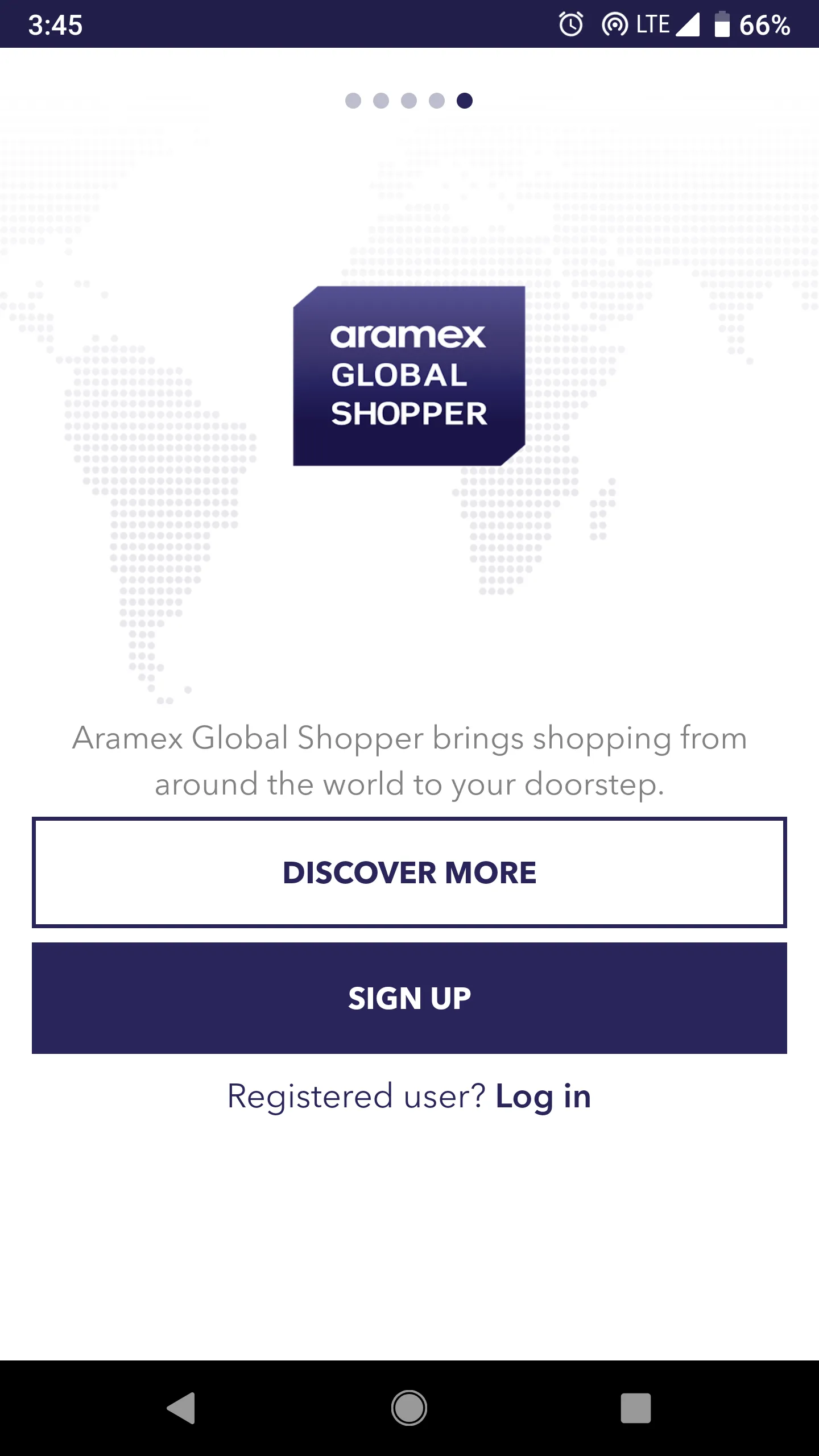 Aramex Global Shopper | Indus Appstore | Screenshot