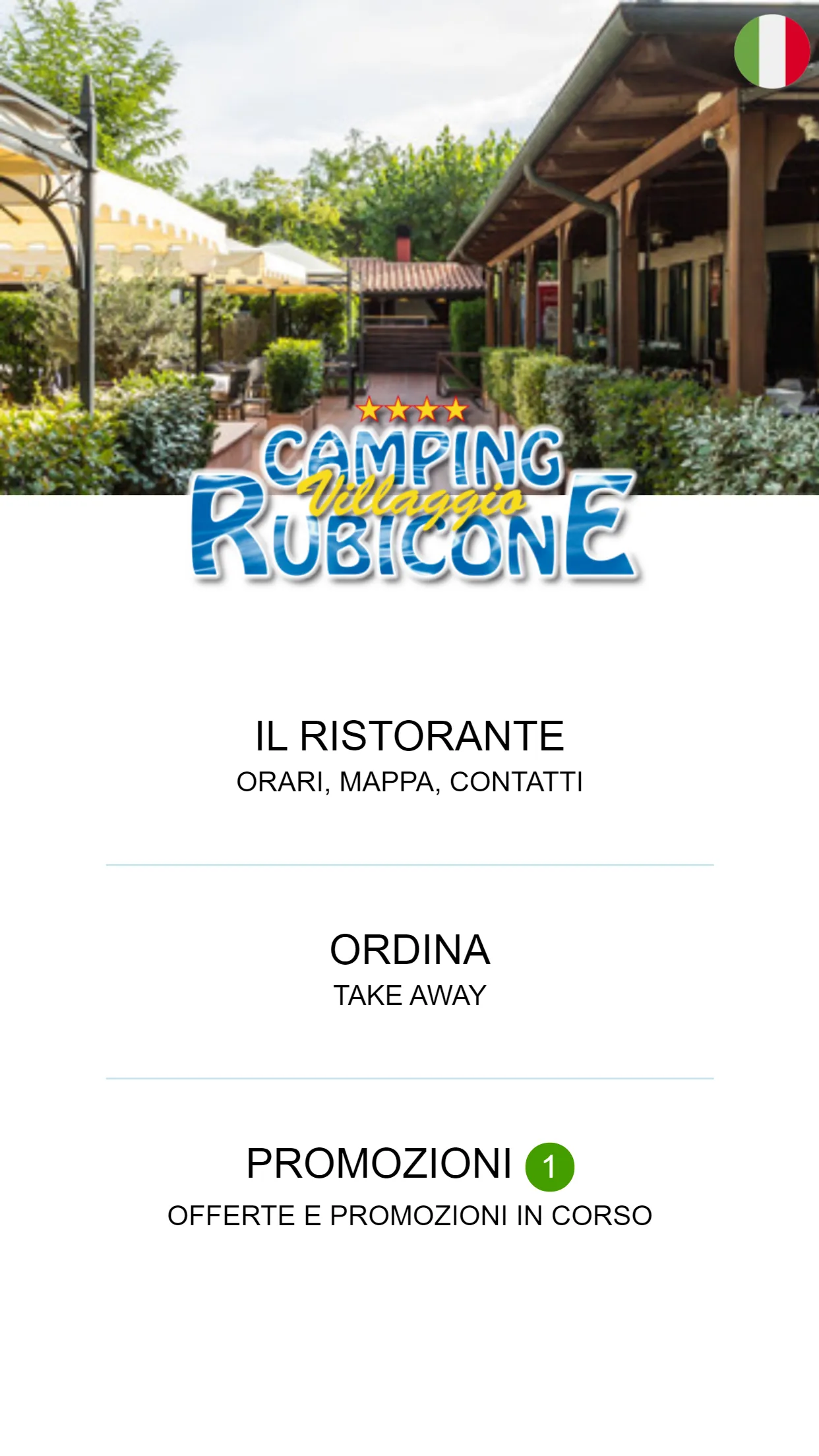 Ristorante Camping Rubicone | Indus Appstore | Screenshot