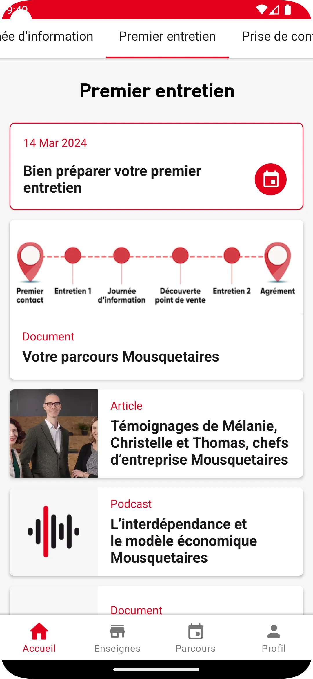 Devenez Mousquetaires | Indus Appstore | Screenshot