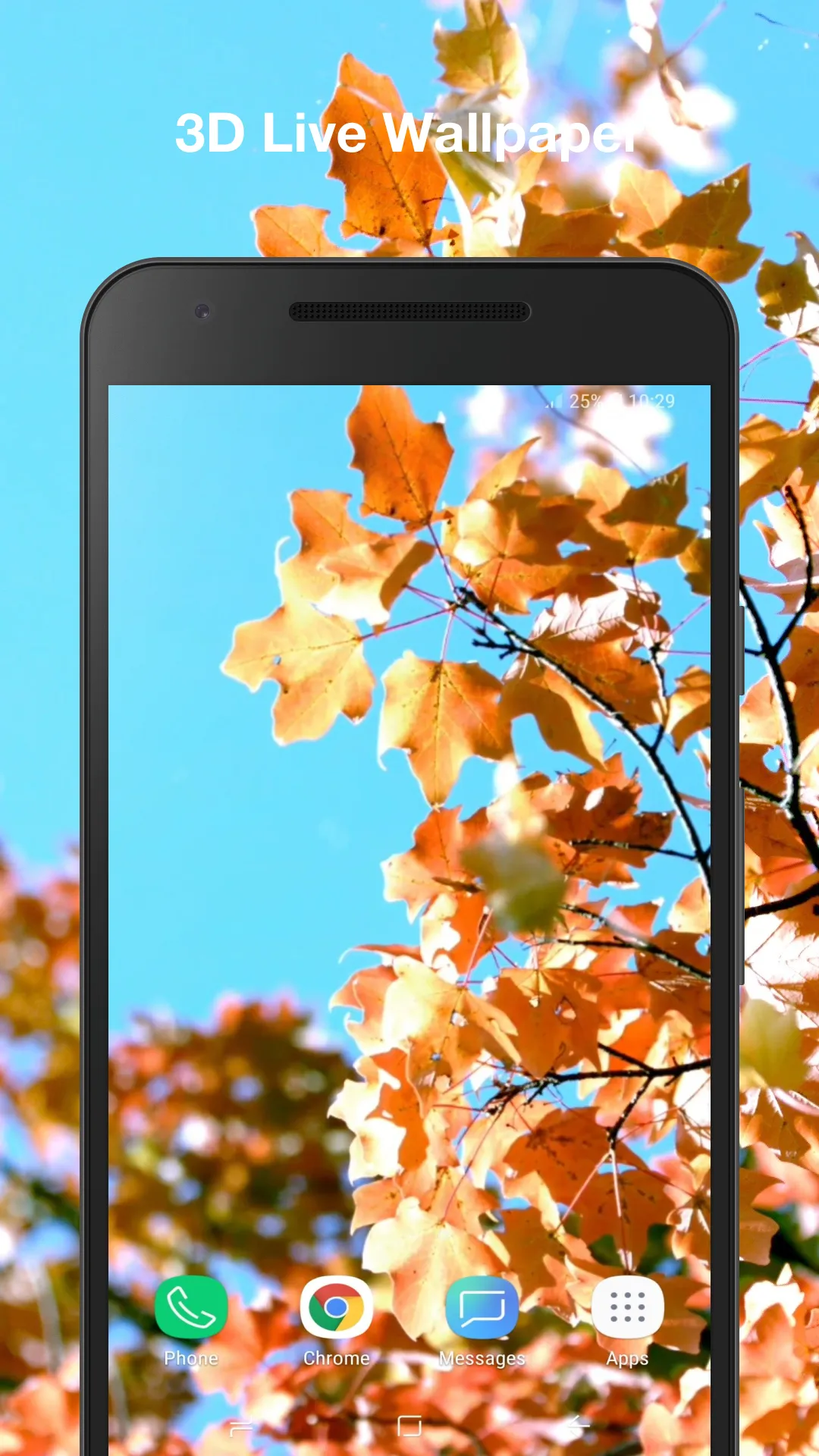 Falling Leaves Live Wallpaper | Indus Appstore | Screenshot