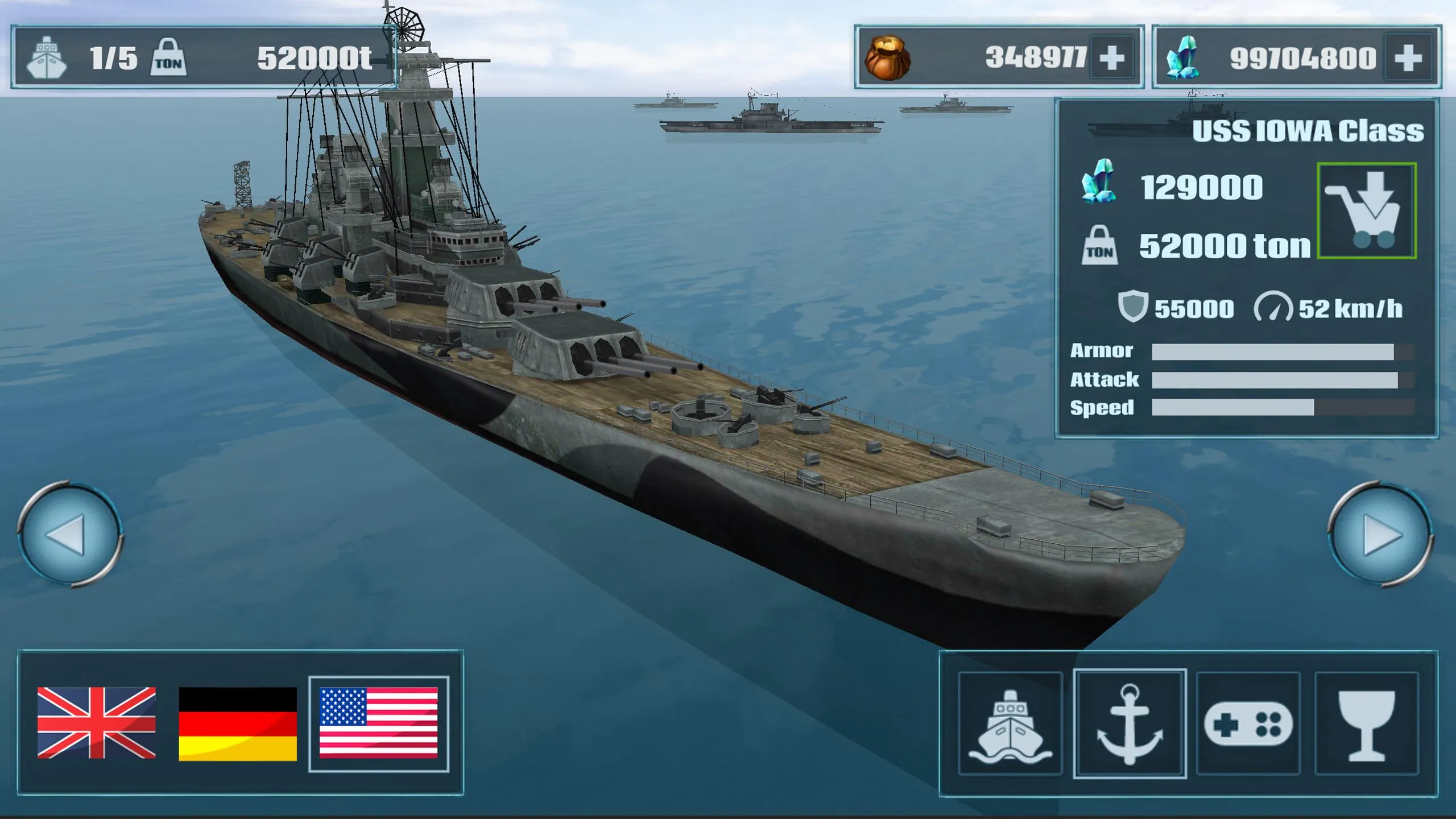 Warship War :Navy Fleet Combat | Indus Appstore | Screenshot