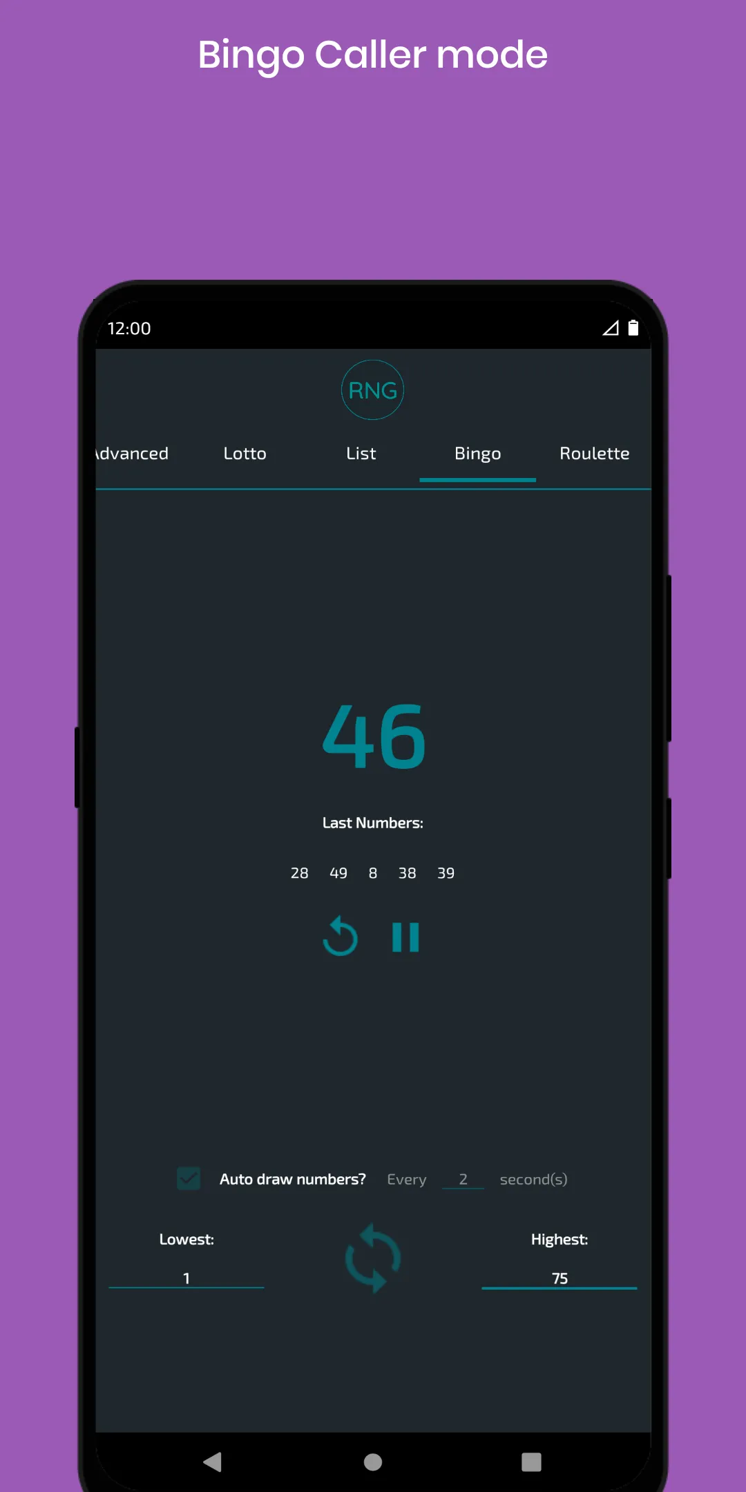 Random Number Generator | Indus Appstore | Screenshot