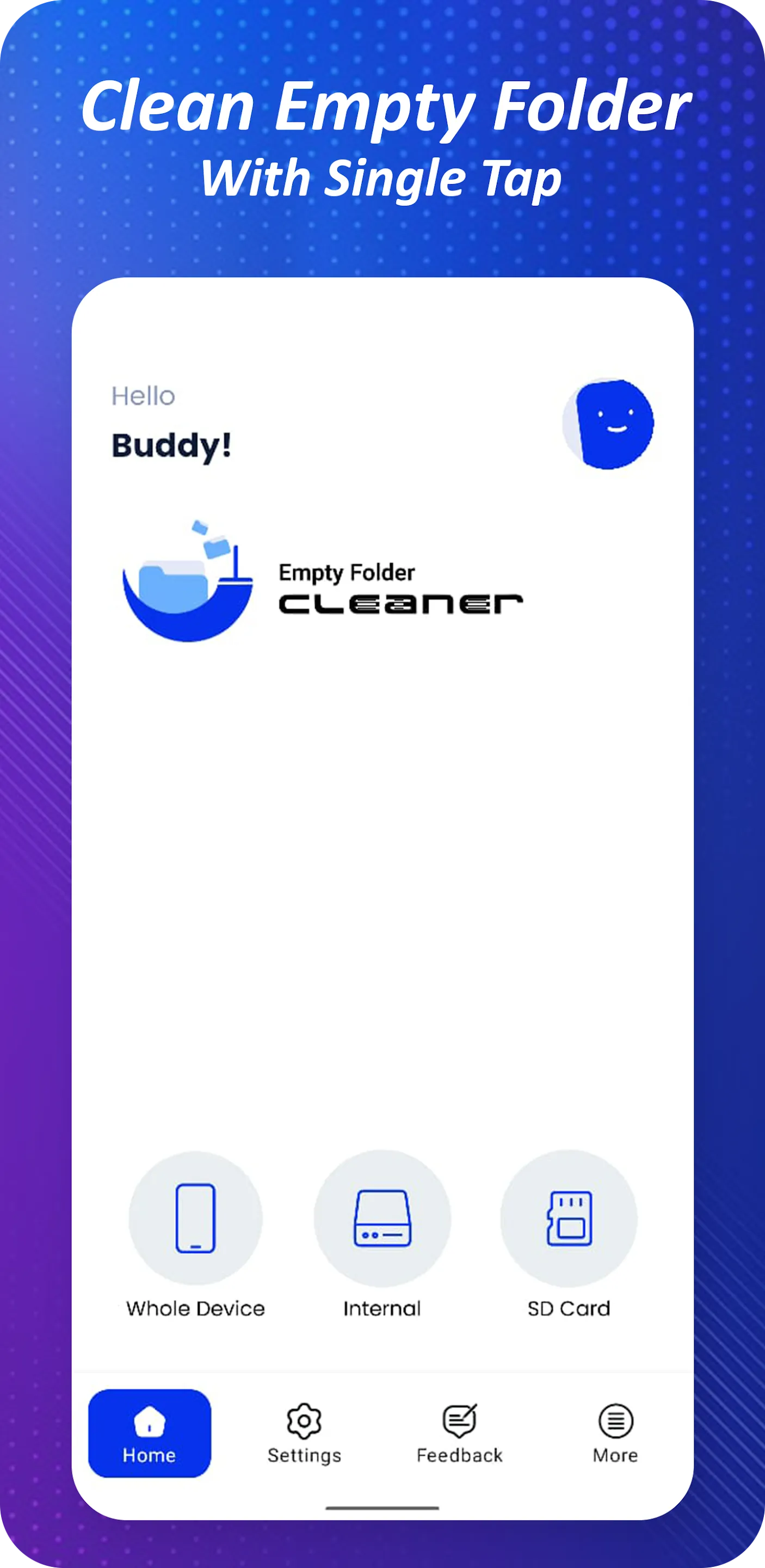 Empty Folder Cleaner | Indus Appstore | Screenshot