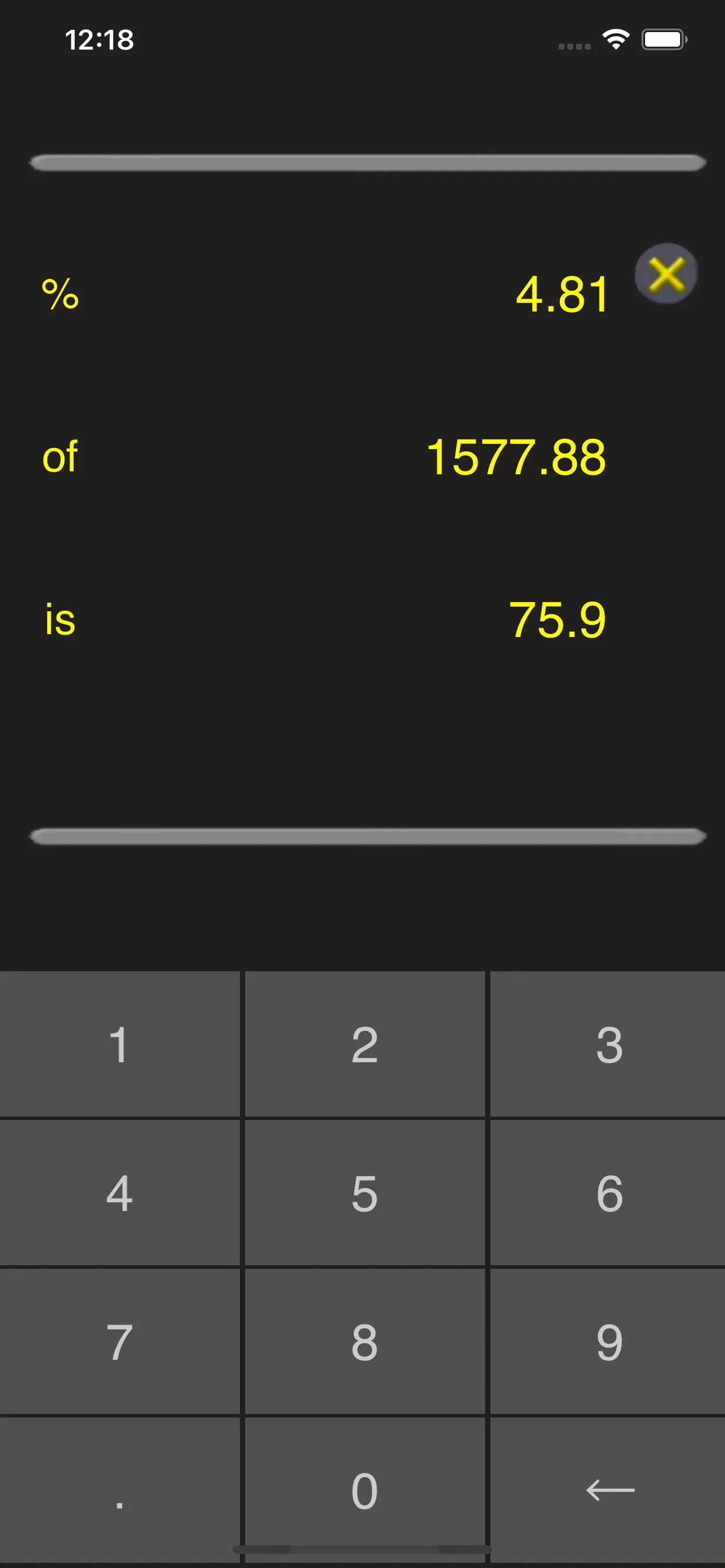 Simple Percentage PERCENT | Indus Appstore | Screenshot