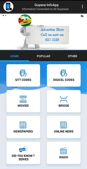 Guyana InfoApp | Indus Appstore | Screenshot