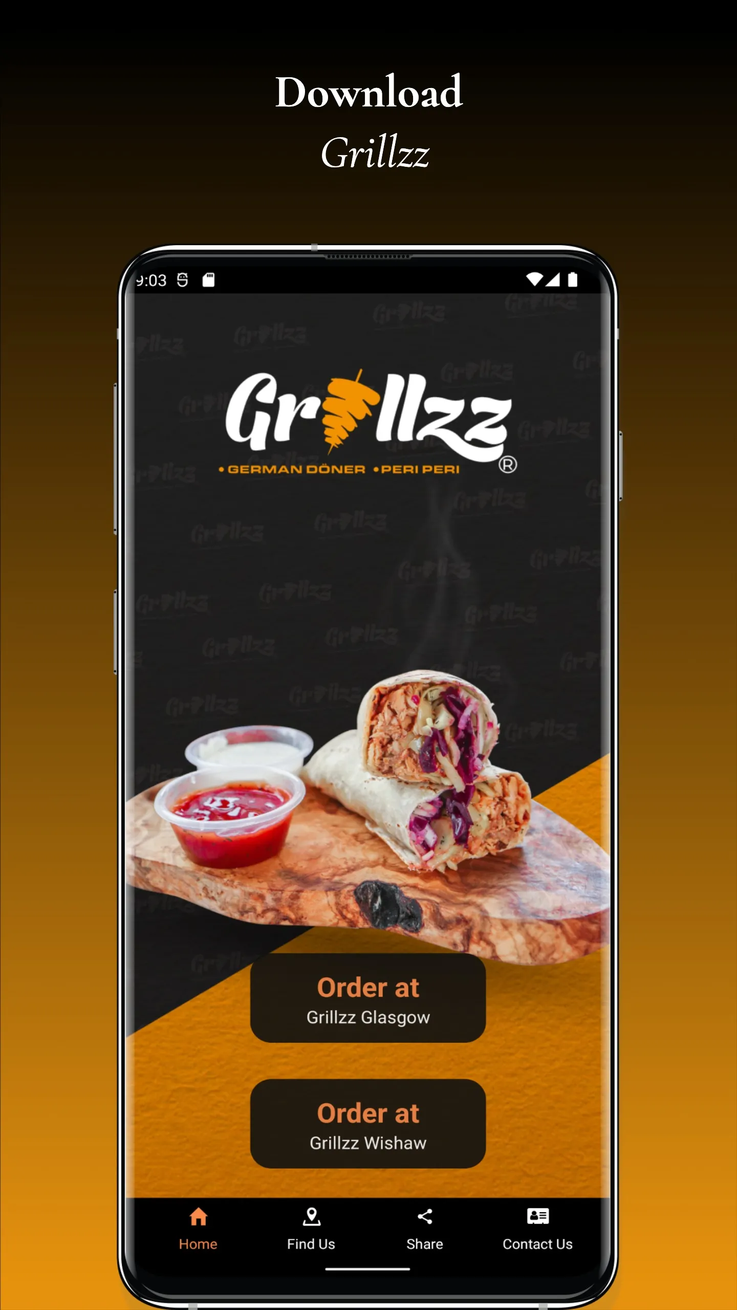 Grillzz German Doner Peri Peri | Indus Appstore | Screenshot