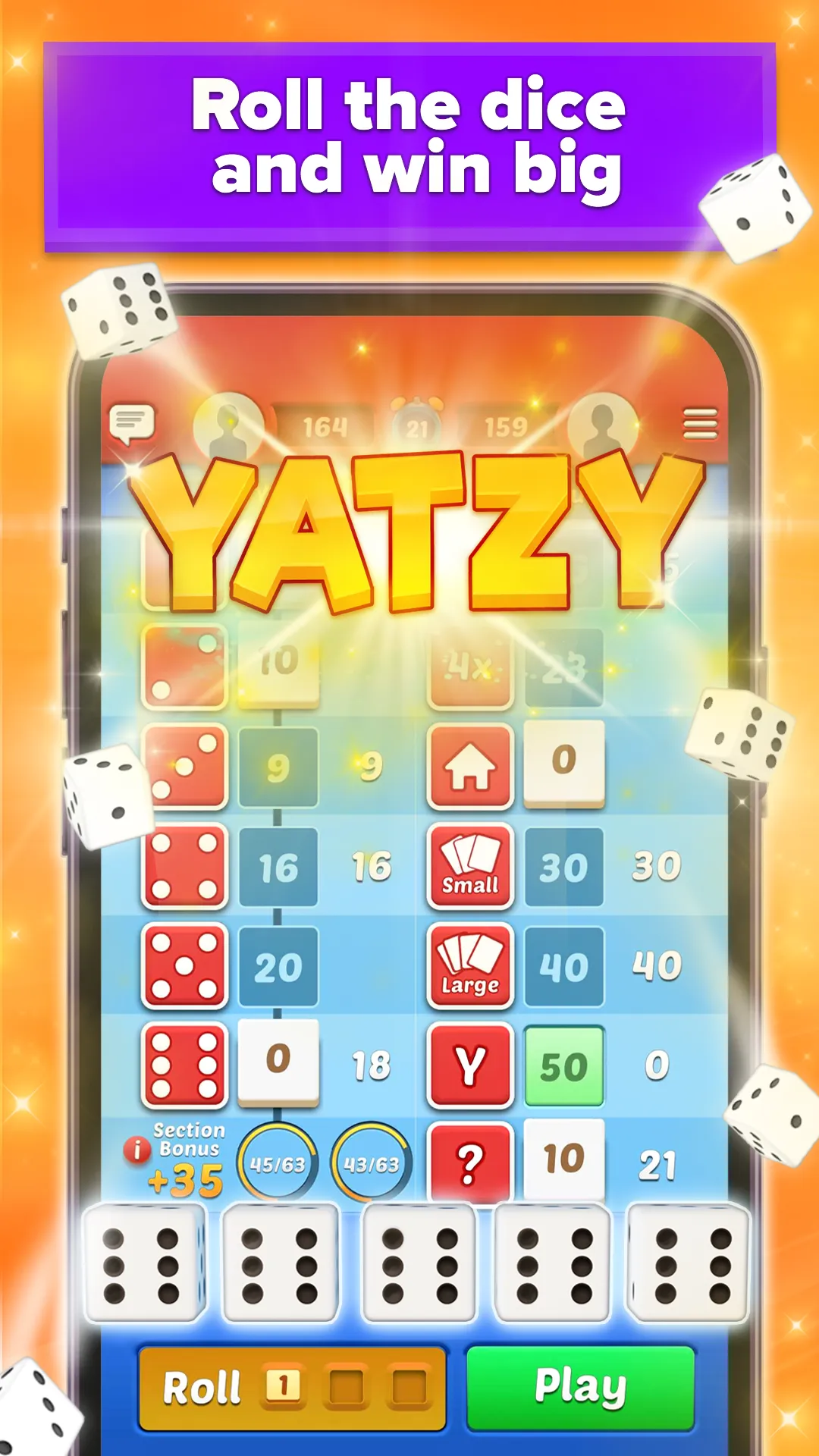 Yatzy Vacation dice game | Indus Appstore | Screenshot