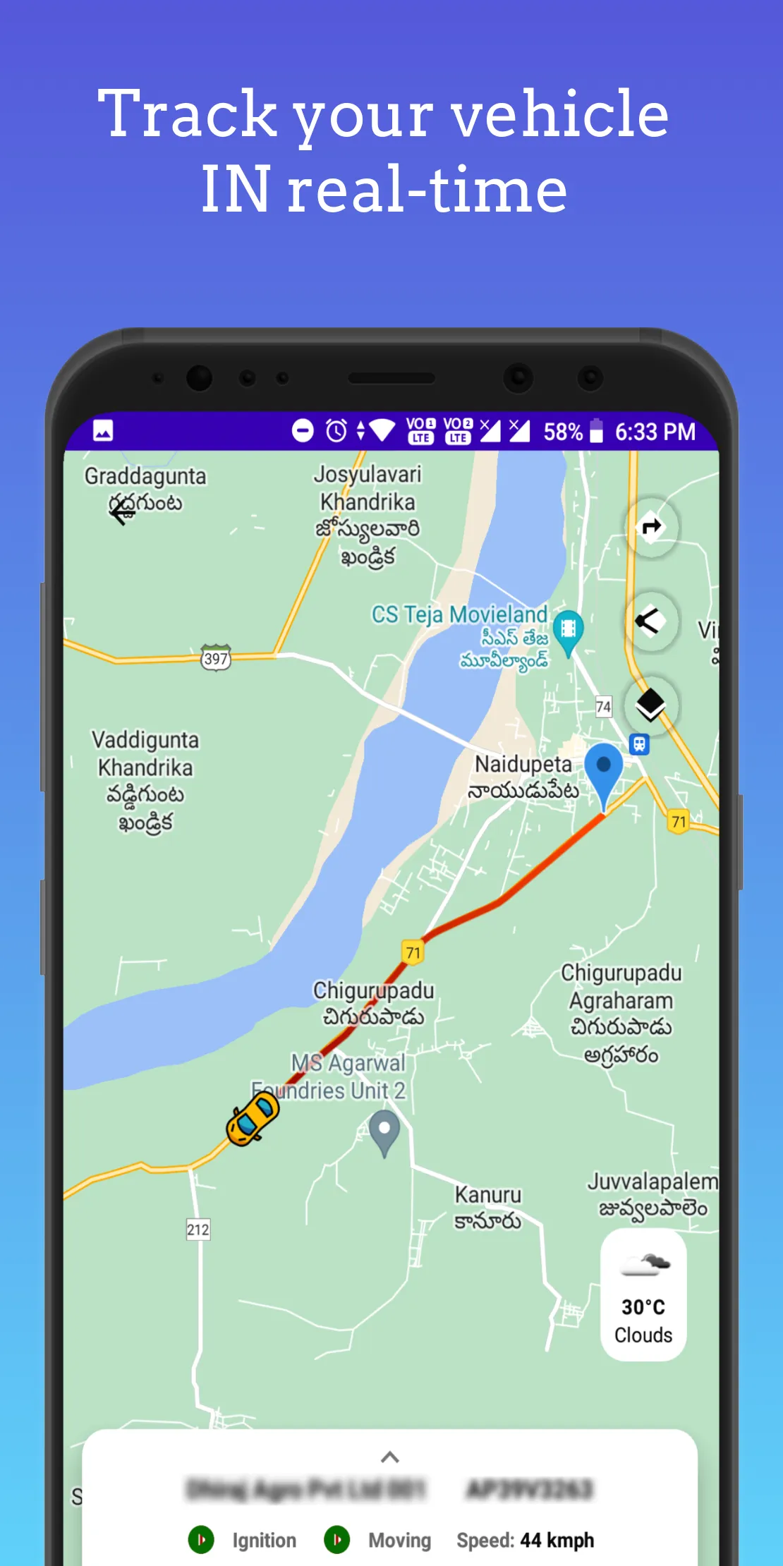 CarX Vehicle GPS Tracking | Indus Appstore | Screenshot