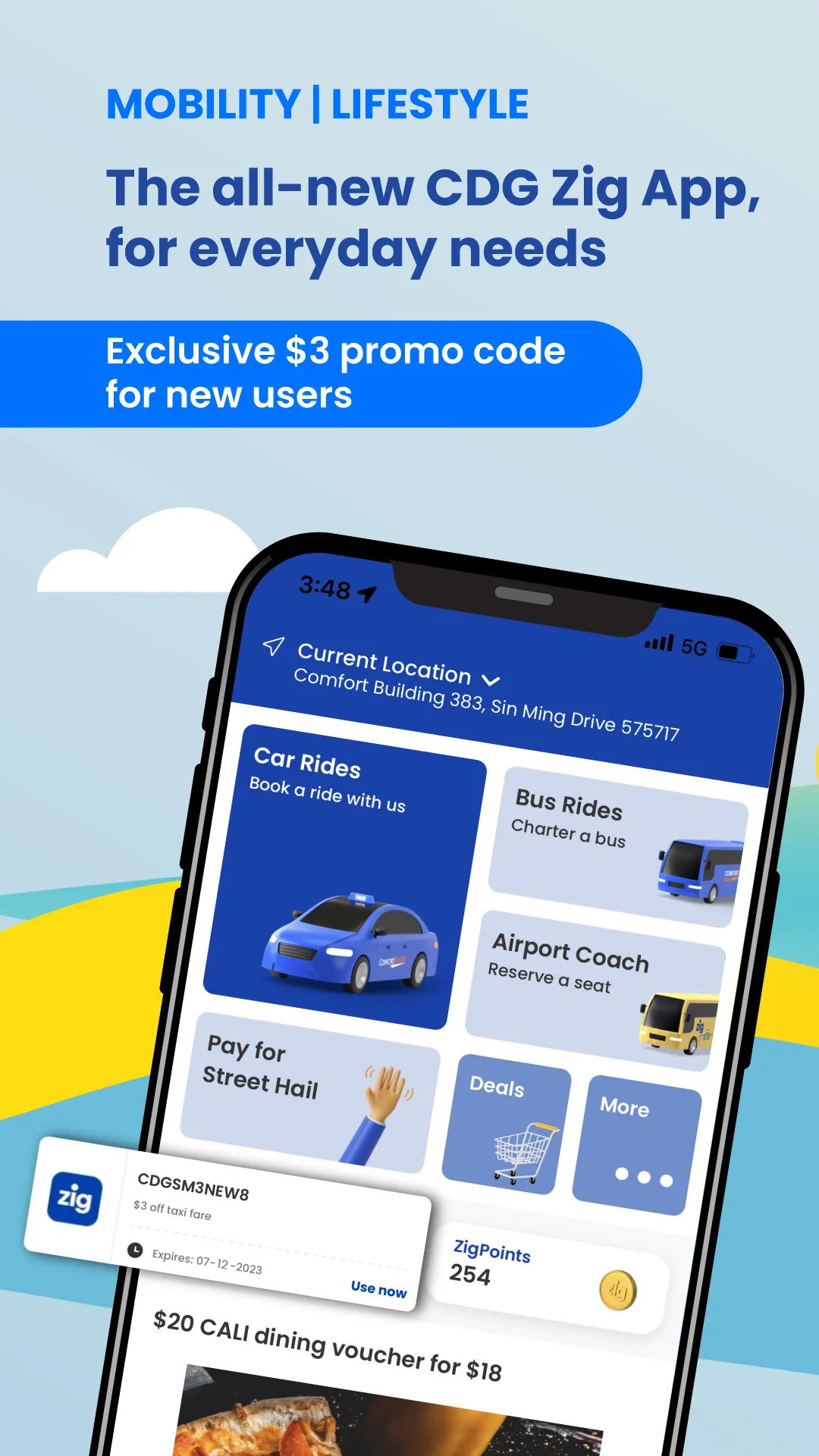 CDG Zig – Taxis, Cars & Buses | Indus Appstore | Screenshot