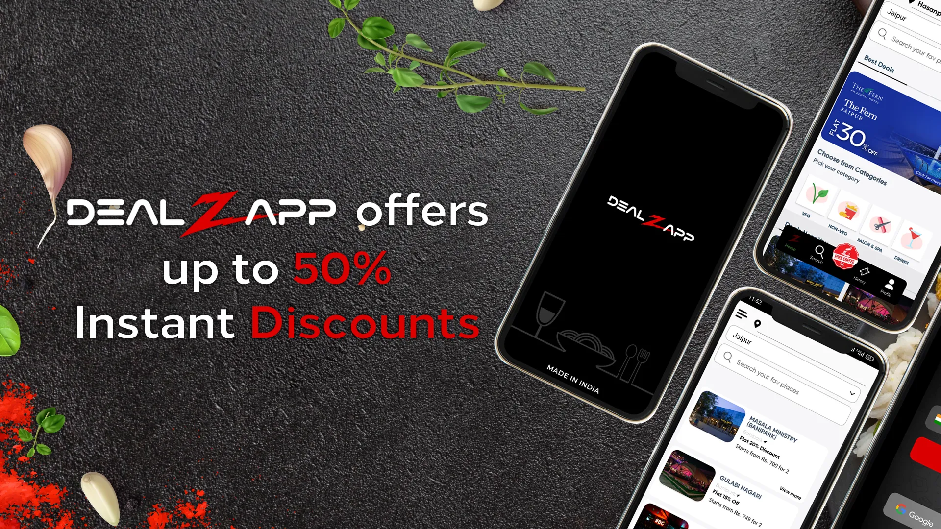 DealZapp: Save at Restaurants | Indus Appstore | Screenshot