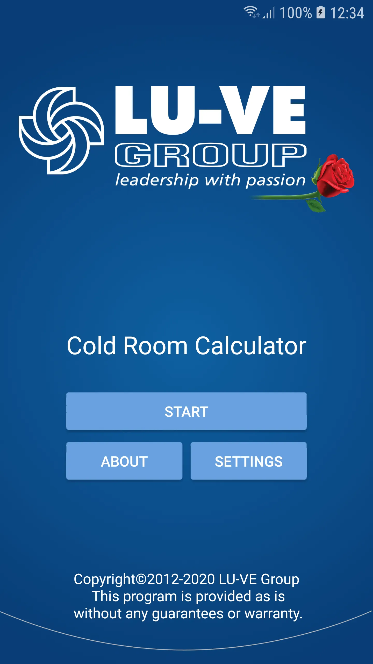 Cold Room Calculator | Indus Appstore | Screenshot