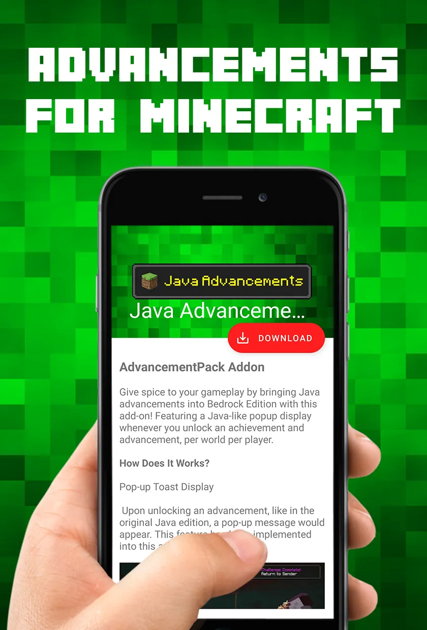 Java Advancements Mod | Indus Appstore | Screenshot