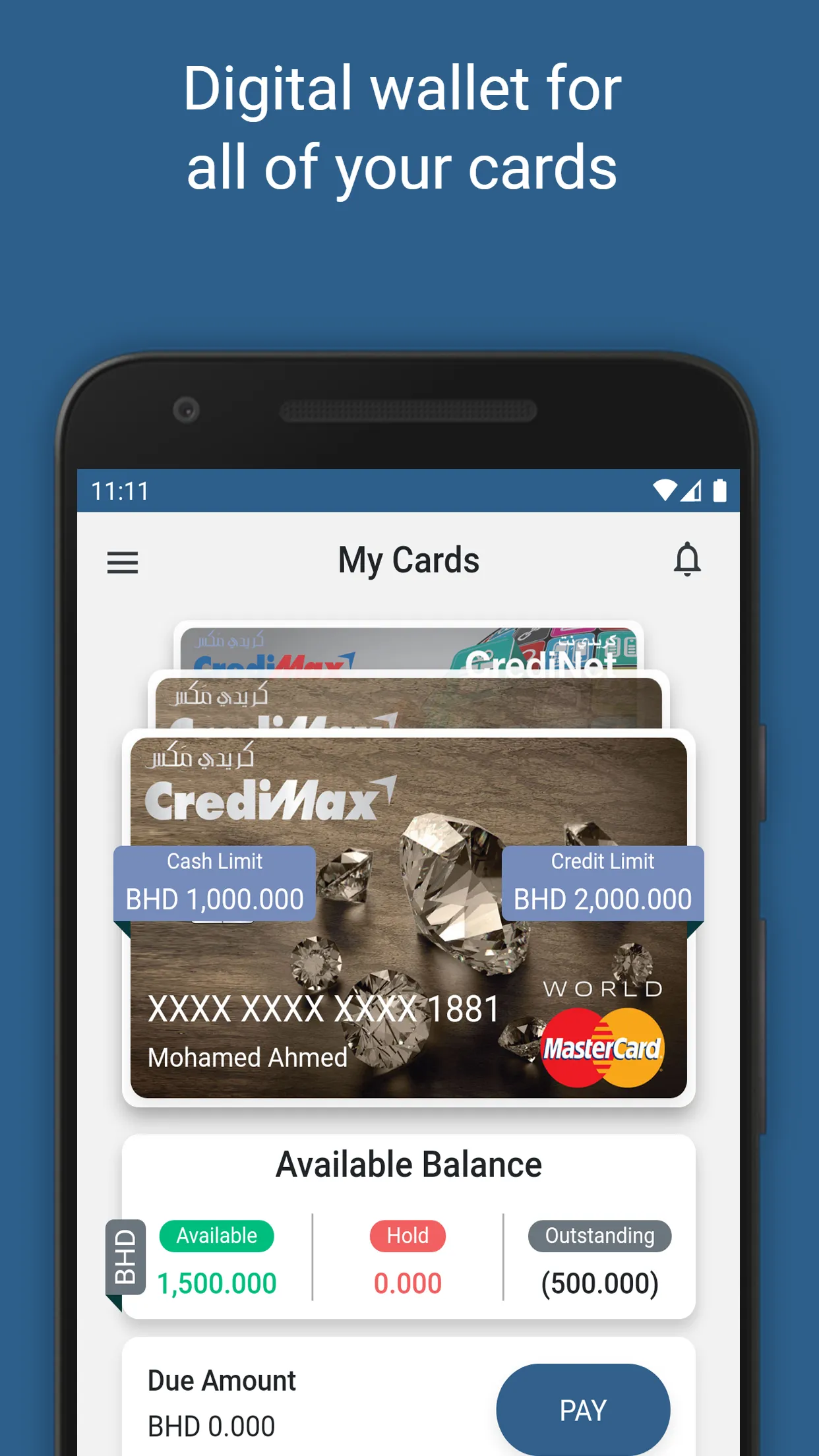 CrediMax | Indus Appstore | Screenshot