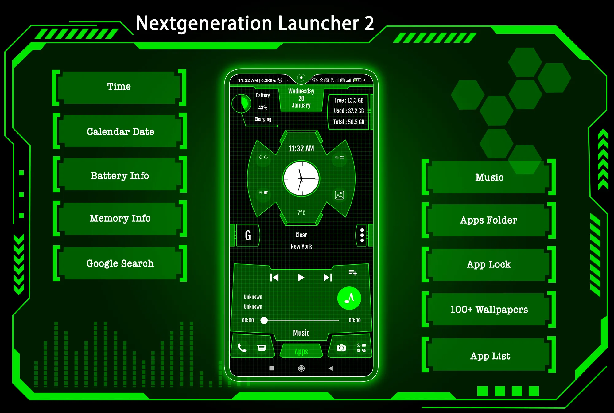 Nextgeneration Launcher 2 | Indus Appstore | Screenshot