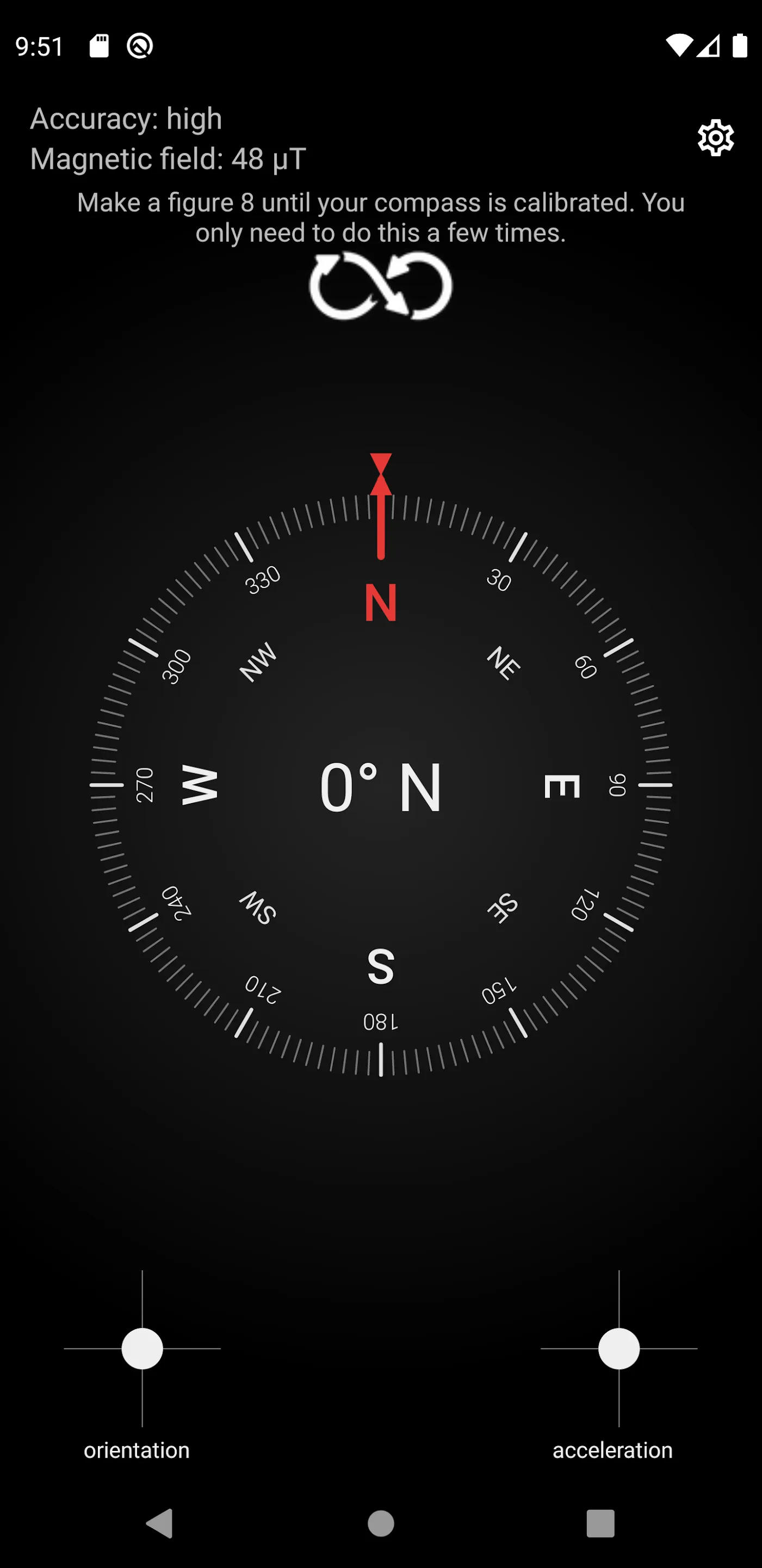 Mini Compass | Indus Appstore | Screenshot