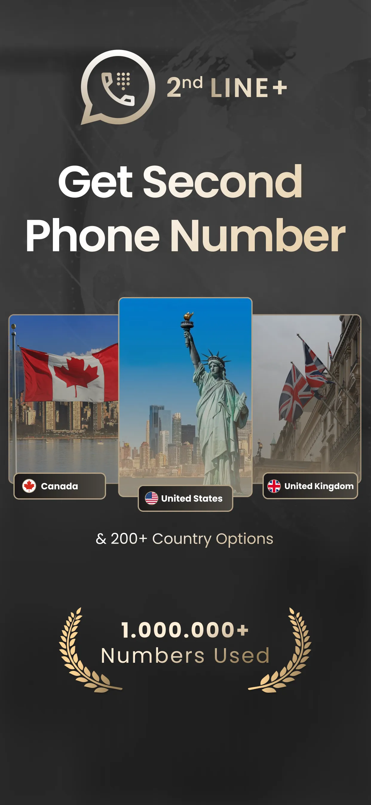 2nd Line+ Phone Number & eSIM | Indus Appstore | Screenshot