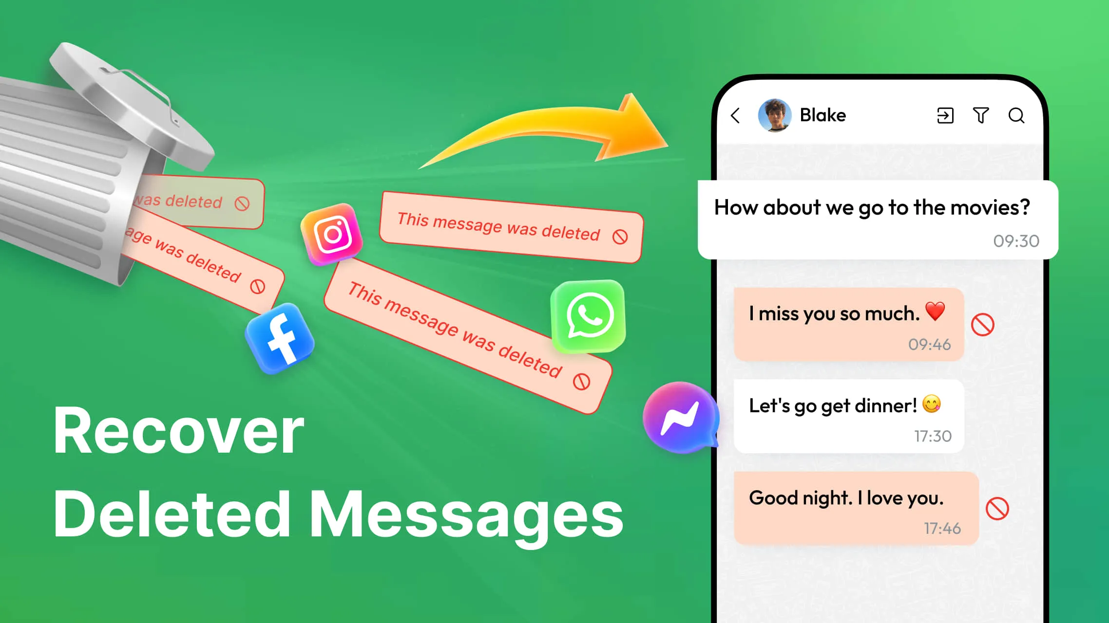 Recover Deleted Messages | Indus Appstore | Screenshot