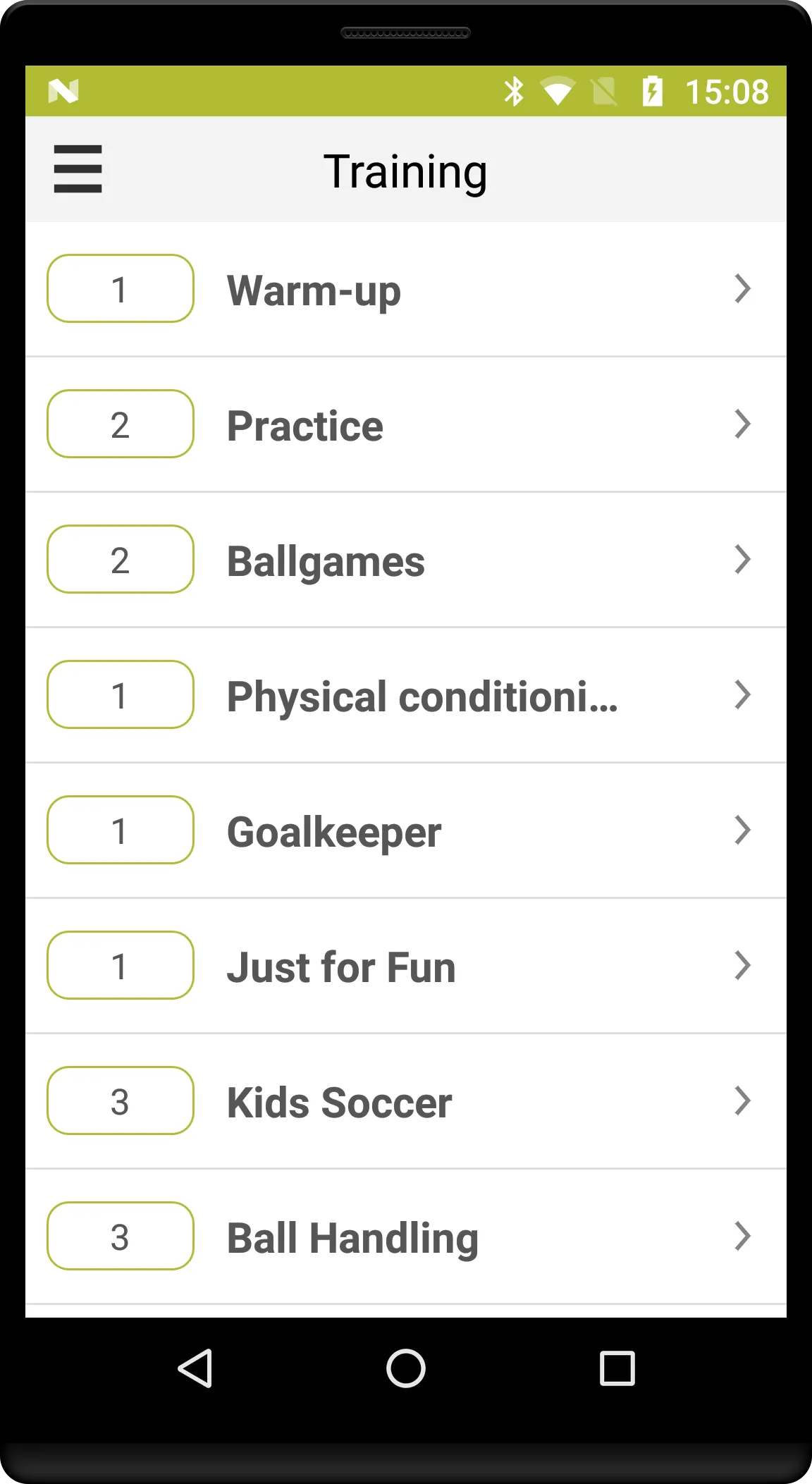 The Football Trainer | Indus Appstore | Screenshot