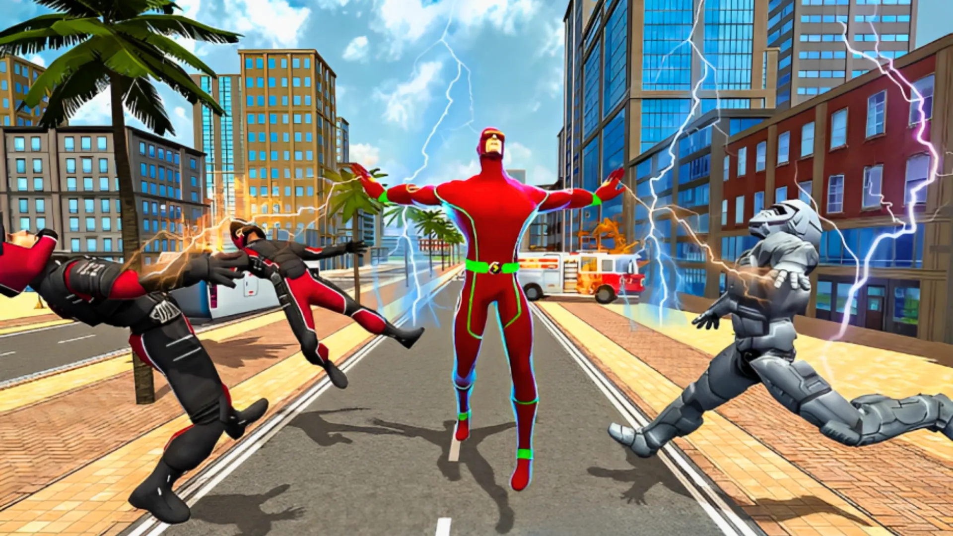 Superhero City Battle-Gang War | Indus Appstore | Screenshot