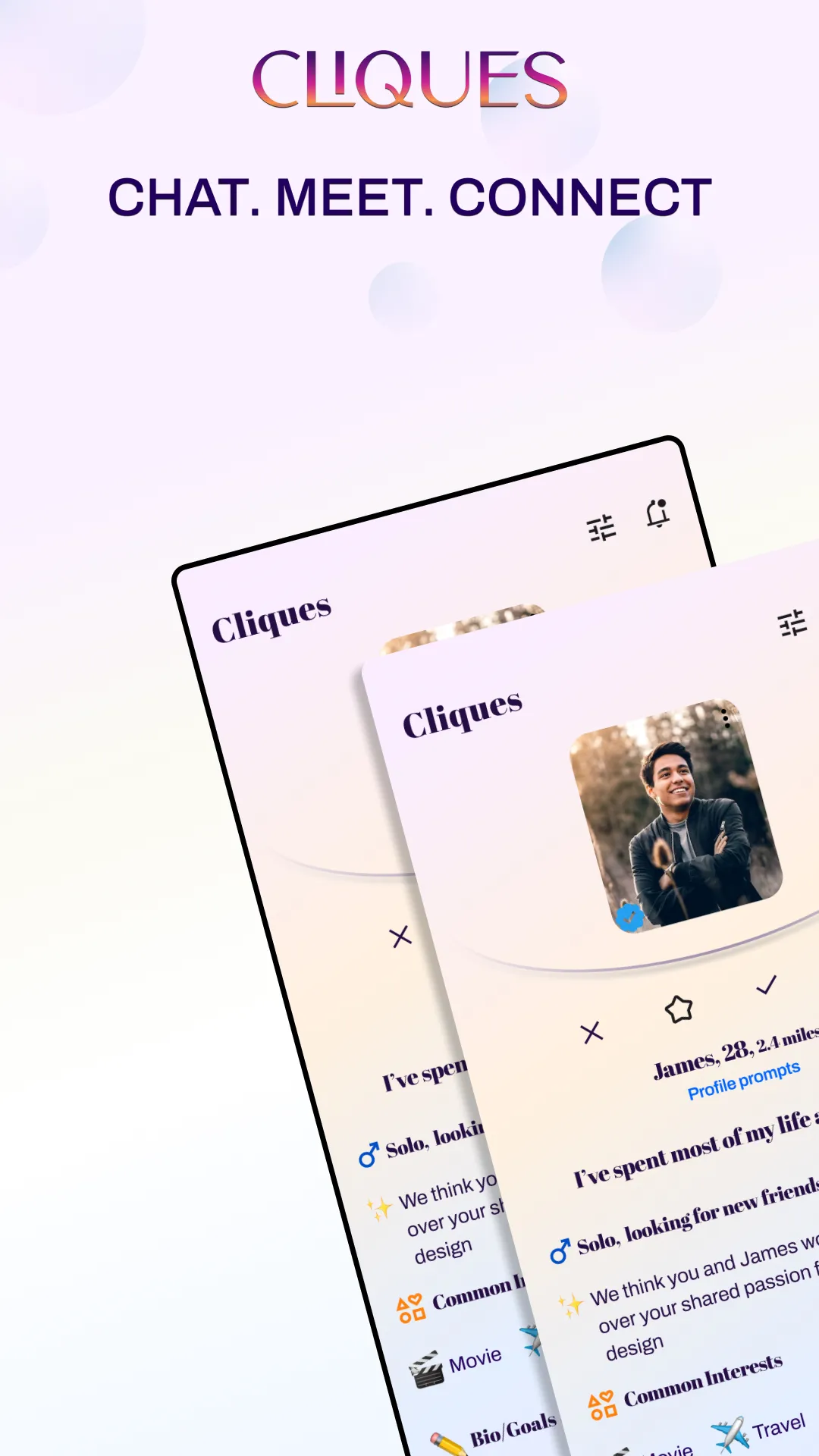 Cliques: Chat. Meet. Connect | Indus Appstore | Screenshot