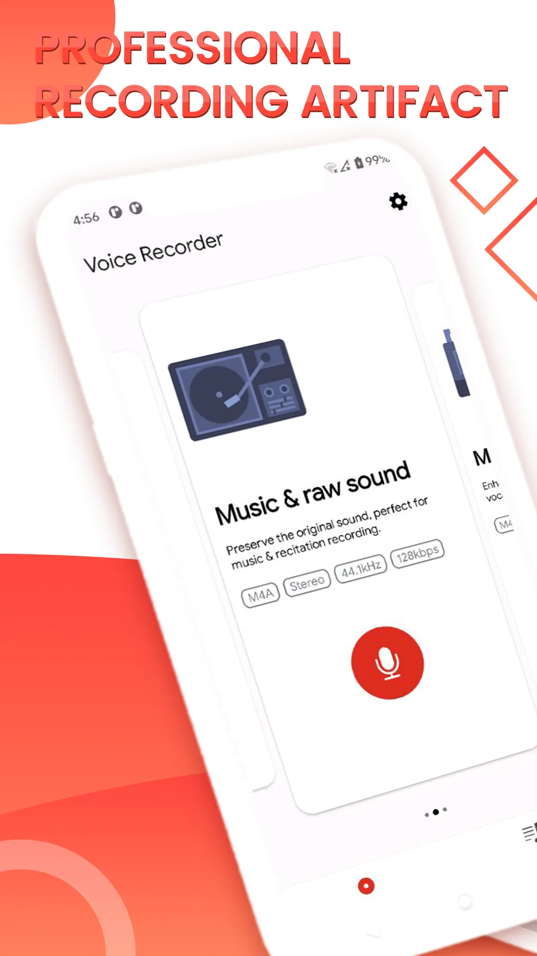 Voice Recorder | Indus Appstore | Screenshot