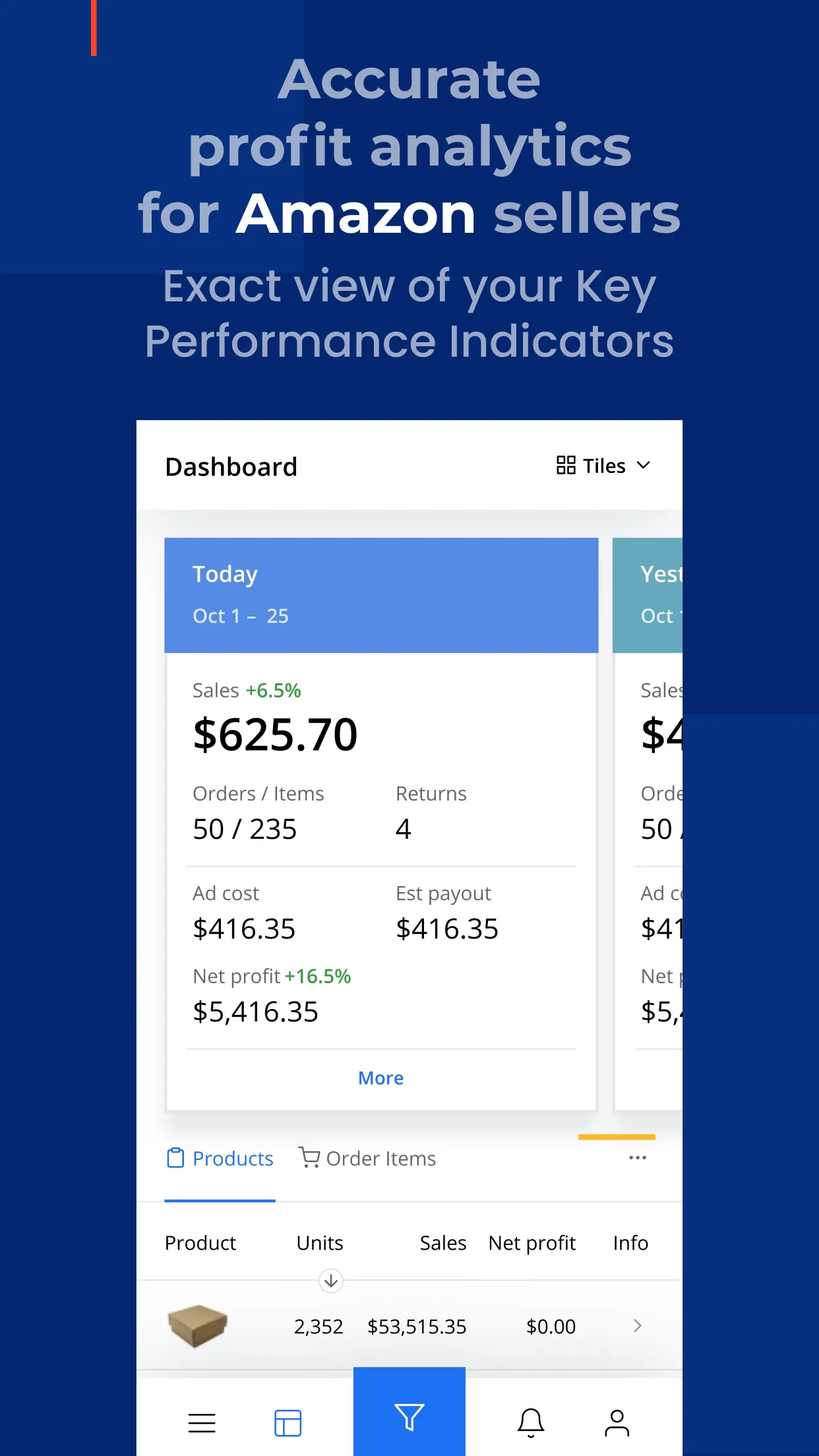 sellerboard Profit Analytics | Indus Appstore | Screenshot