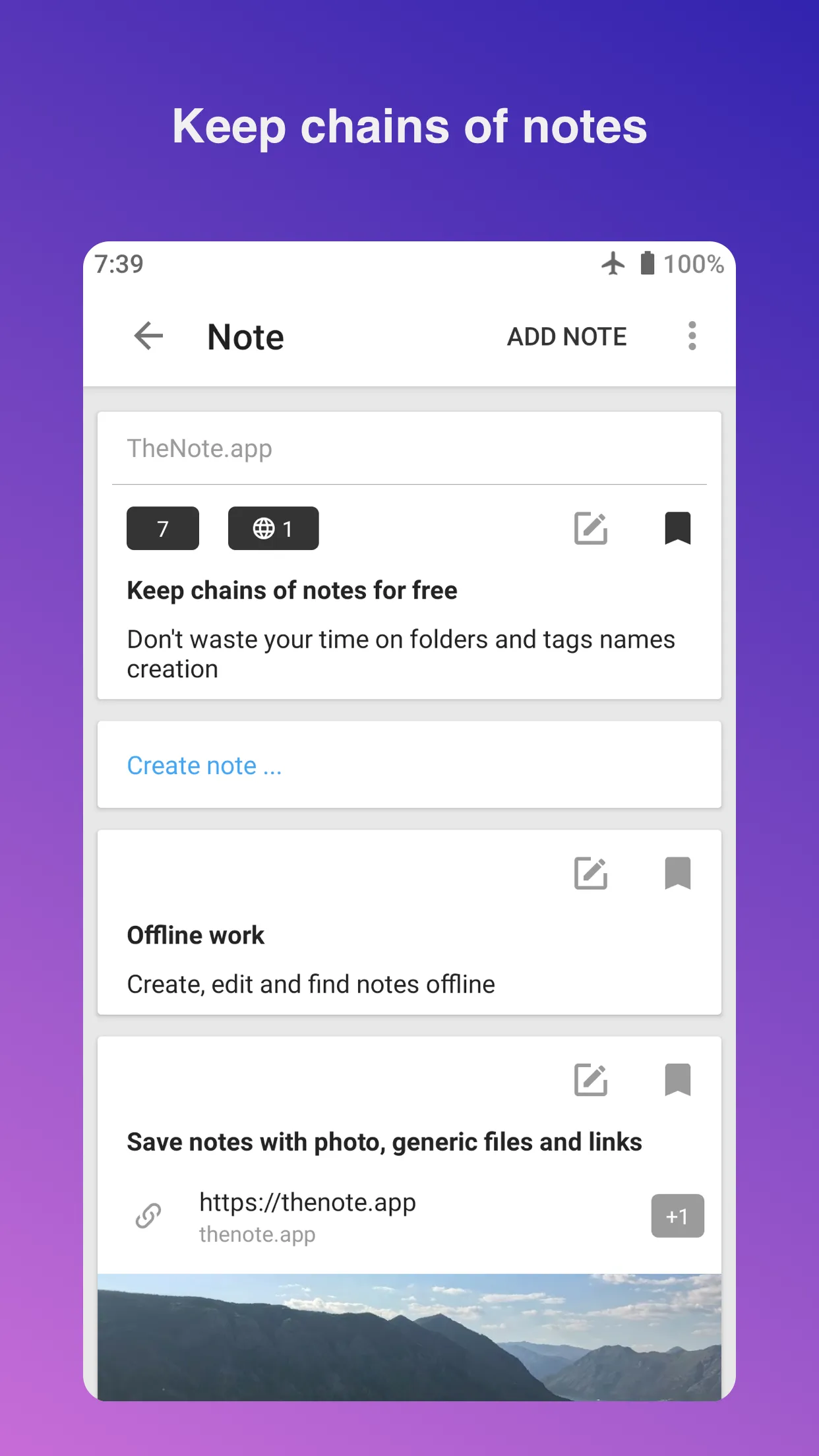 TheNote.app - Chains Of Notes | Indus Appstore | Screenshot