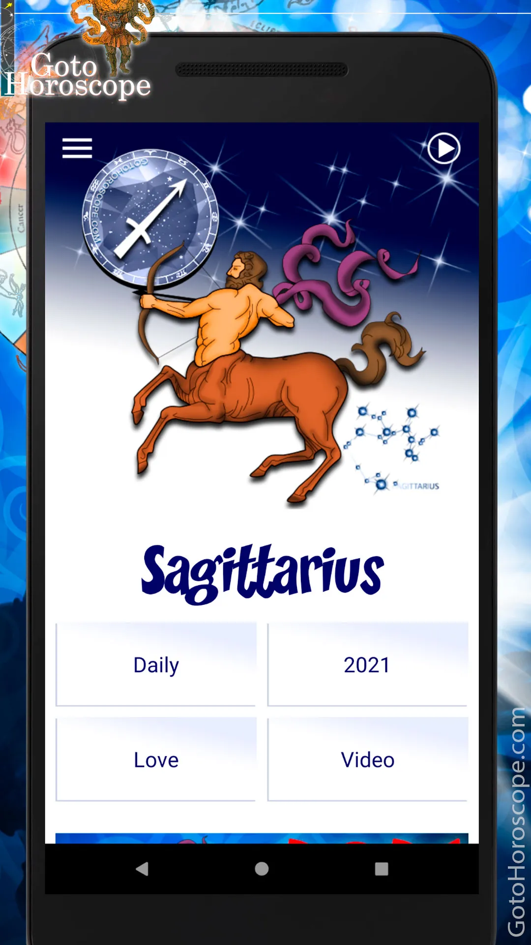 Sagittarius Daily Horoscope | Indus Appstore | Screenshot