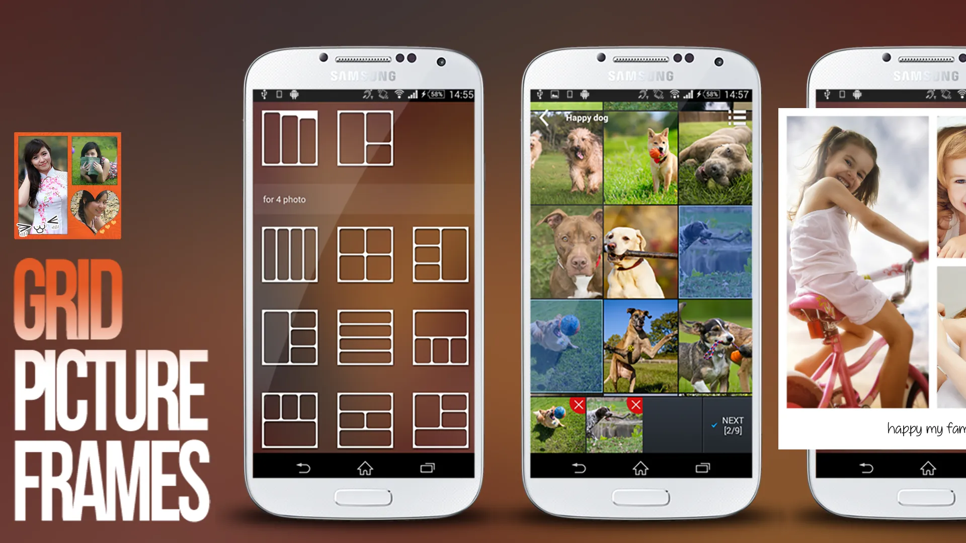 Grid Picture Frames | Indus Appstore | Screenshot