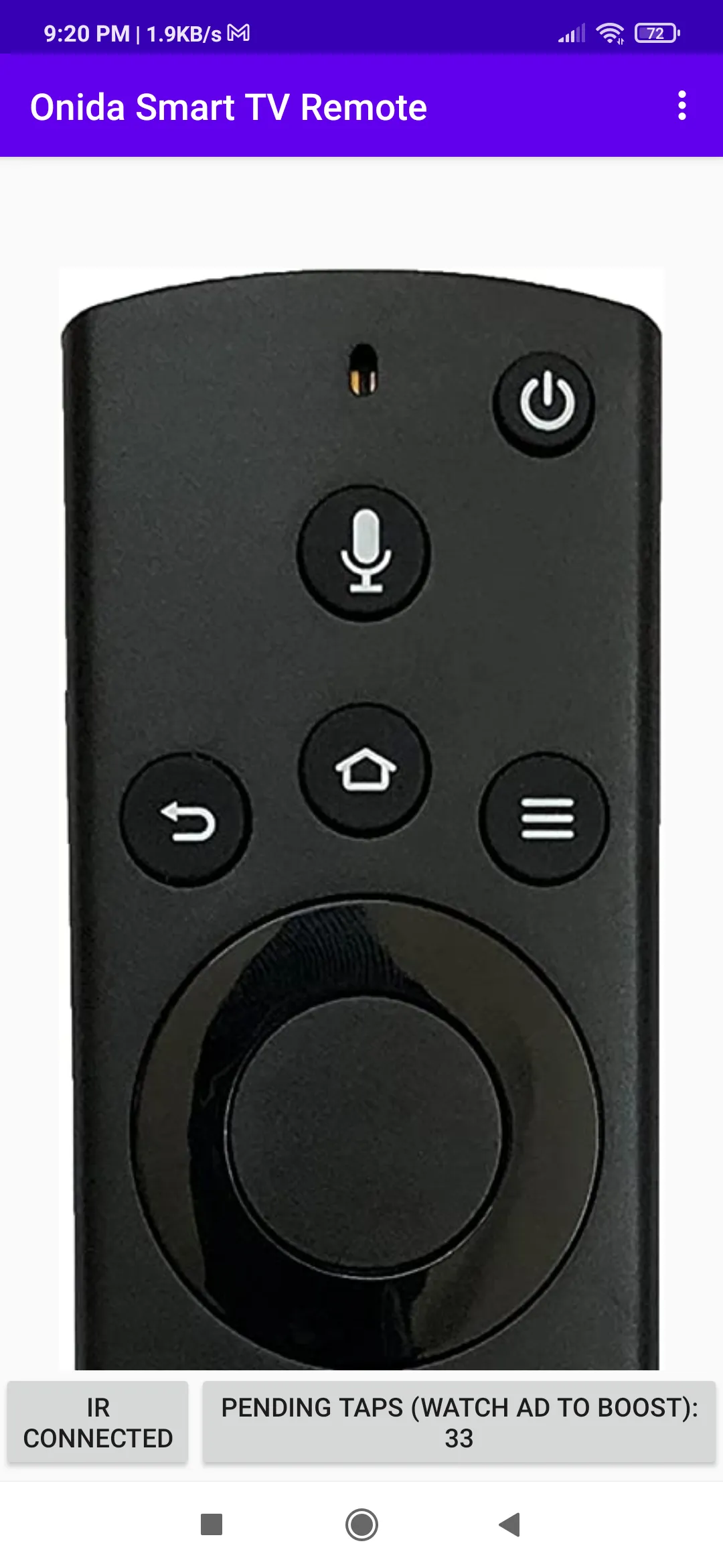 Onida Smart TV Remote | Indus Appstore | Screenshot